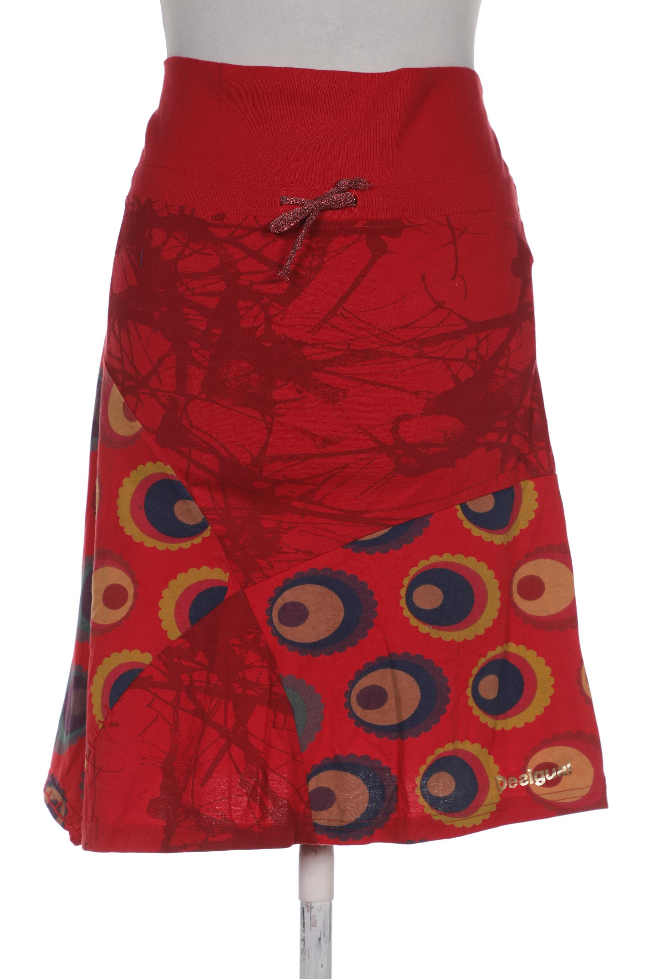 

Desigual Damen Rock, rot, Gr. 30