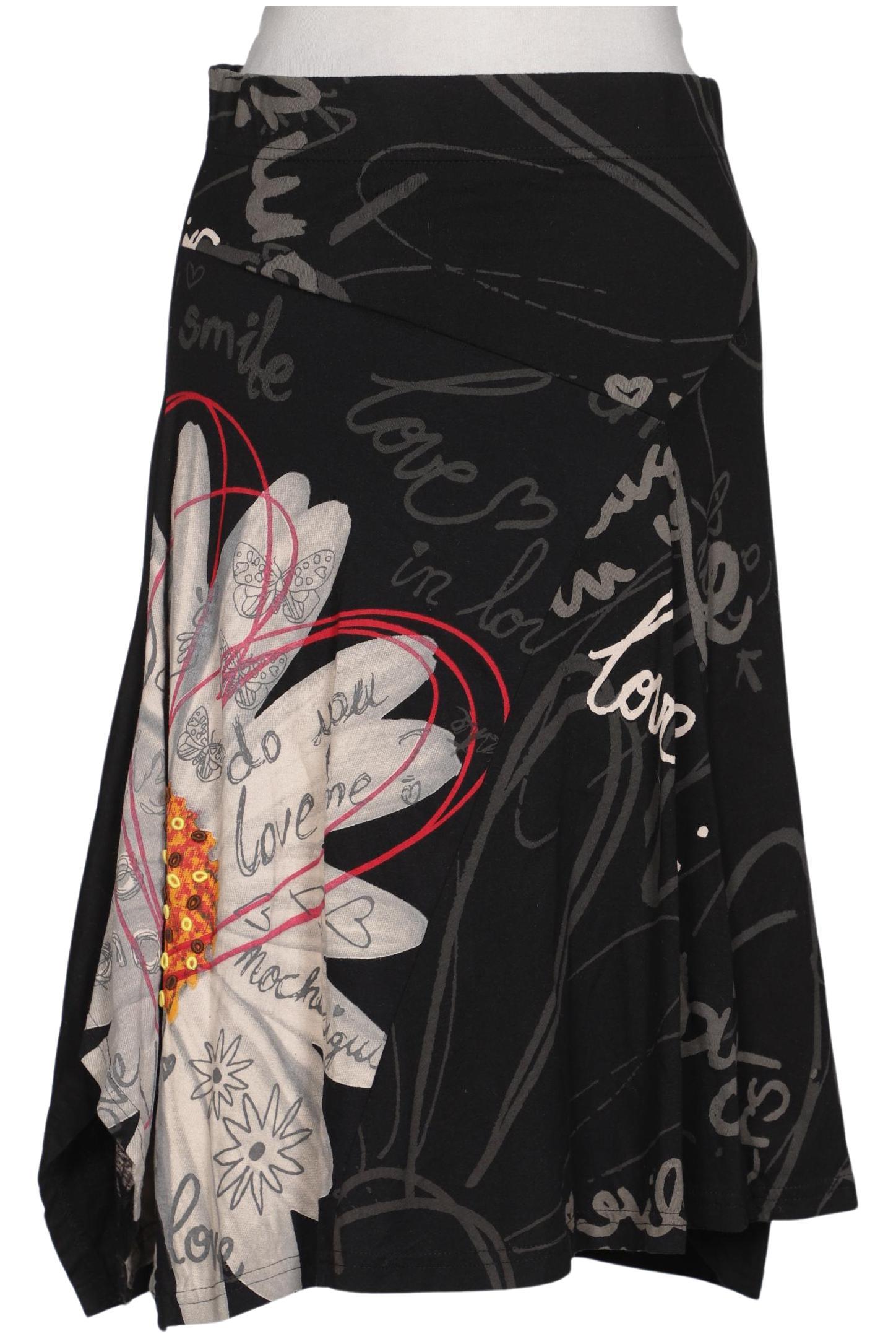 

Desigual Damen Rock, schwarz, Gr. 38