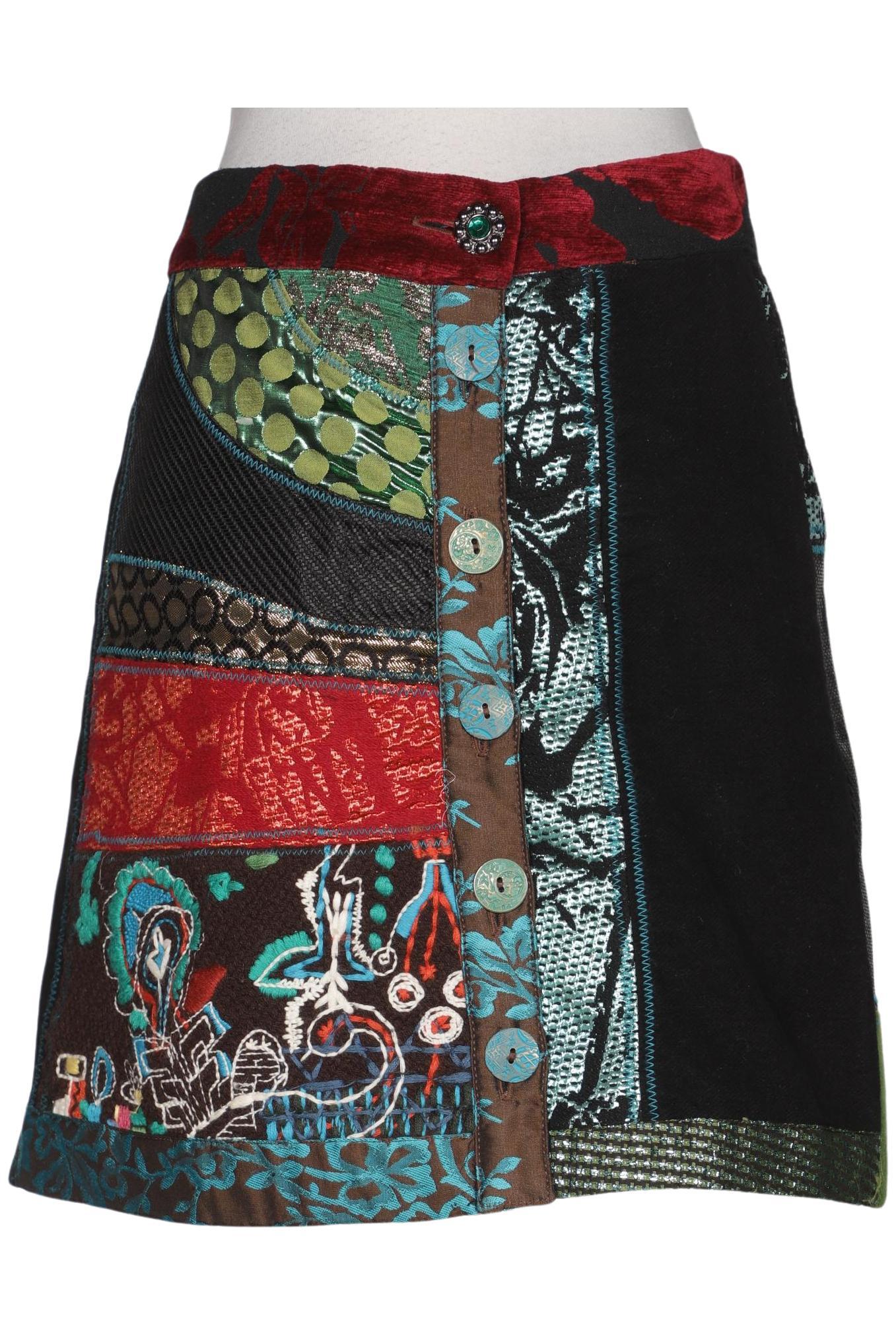 

Desigual Damen Rock, mehrfarbig, Gr. 38