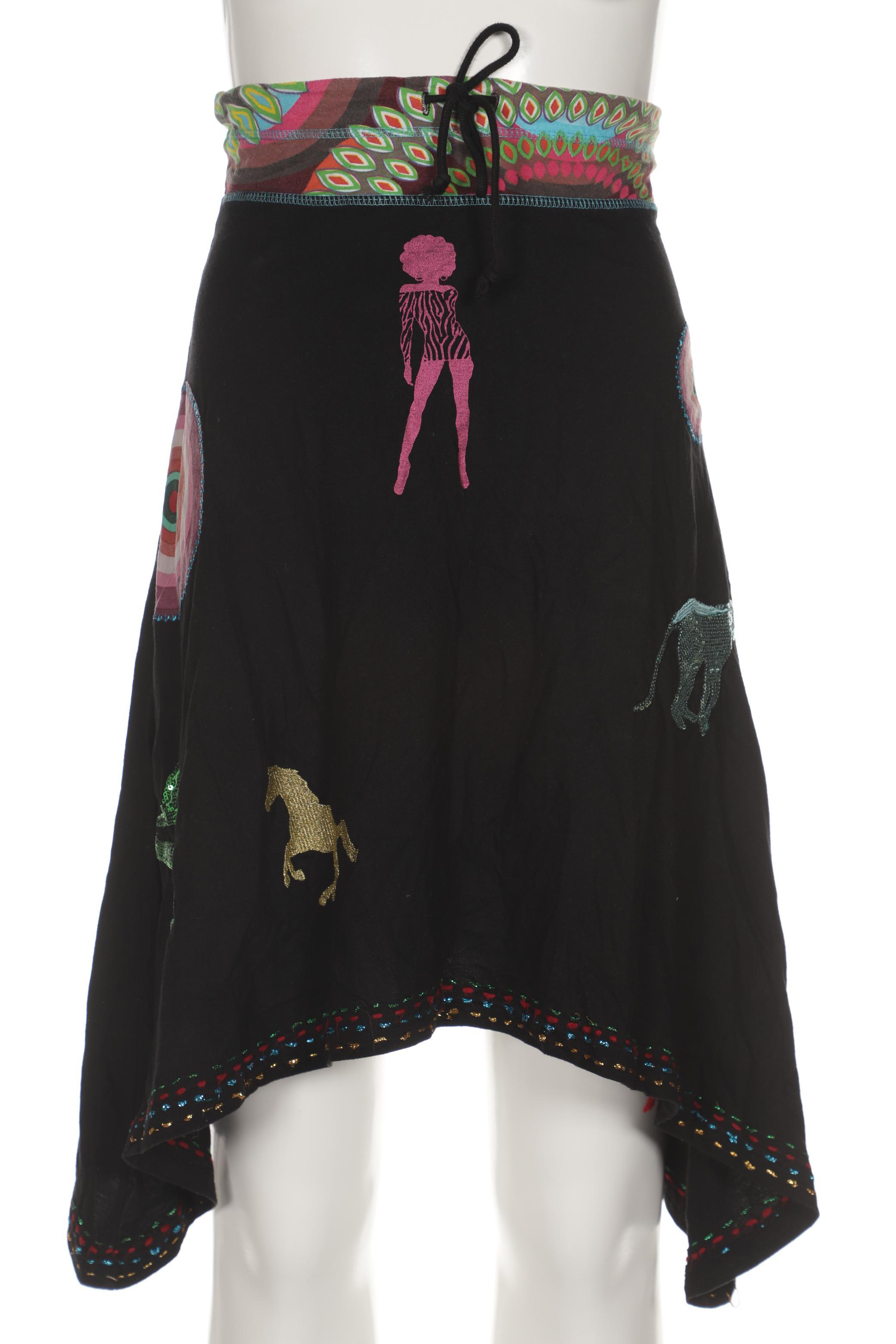 

Desigual Damen Rock, schwarz