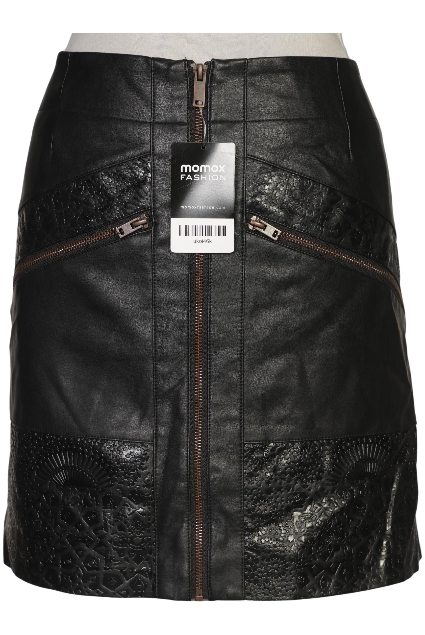 

Desigual Damen Rock, schwarz, Gr. 42