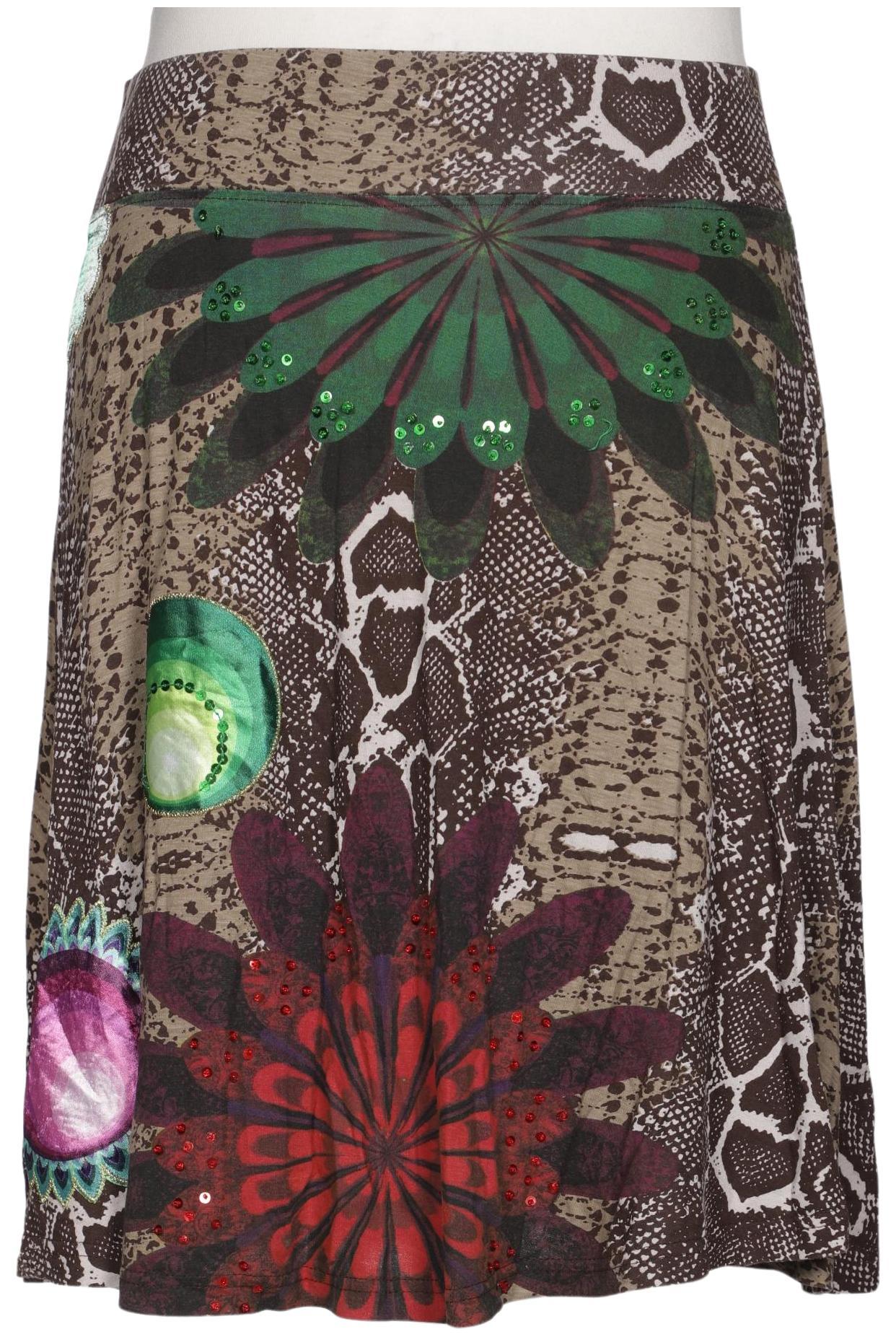 

Desigual Damen Rock, braun, Gr. 44