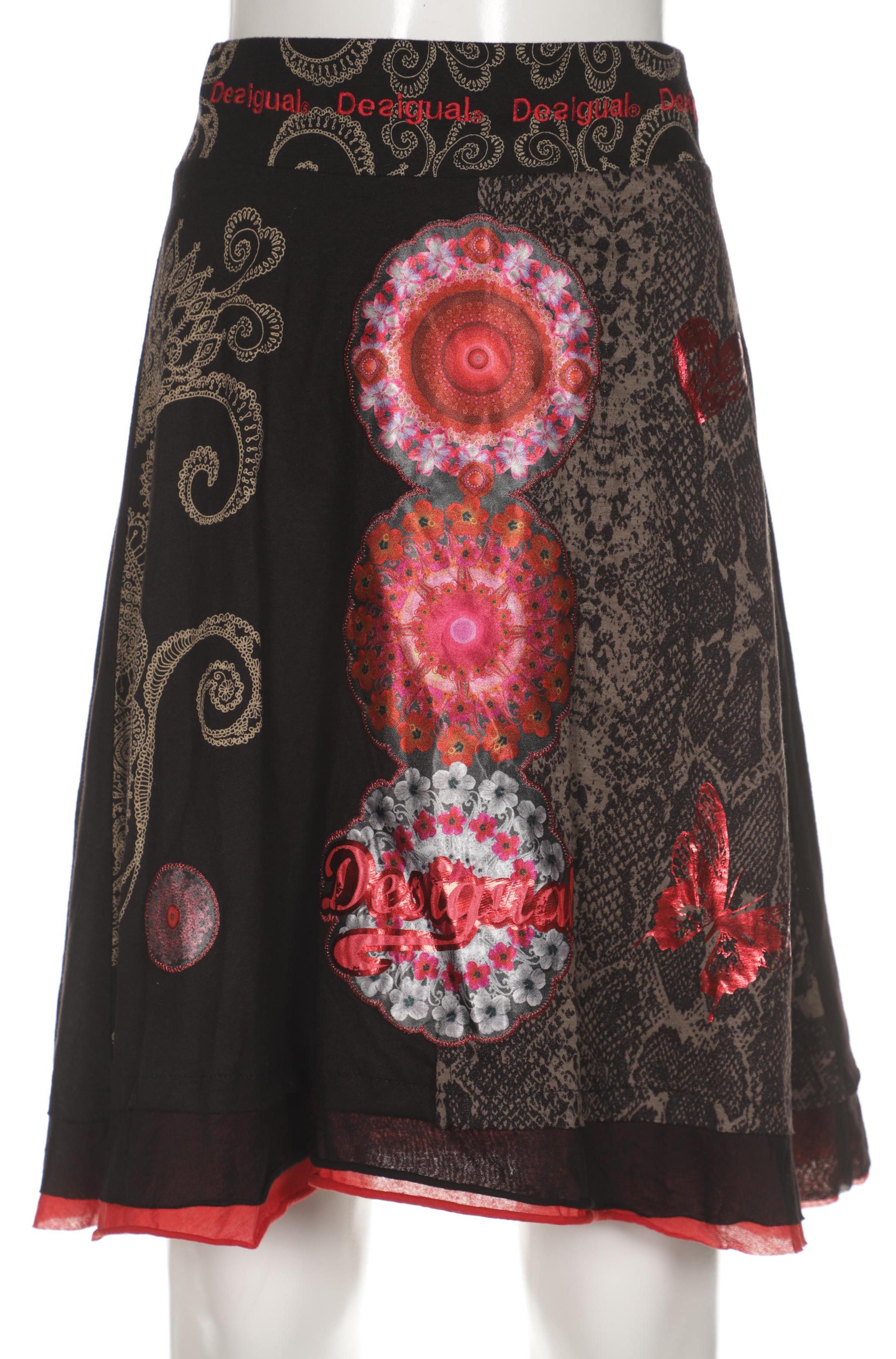 

Desigual Damen Rock, schwarz