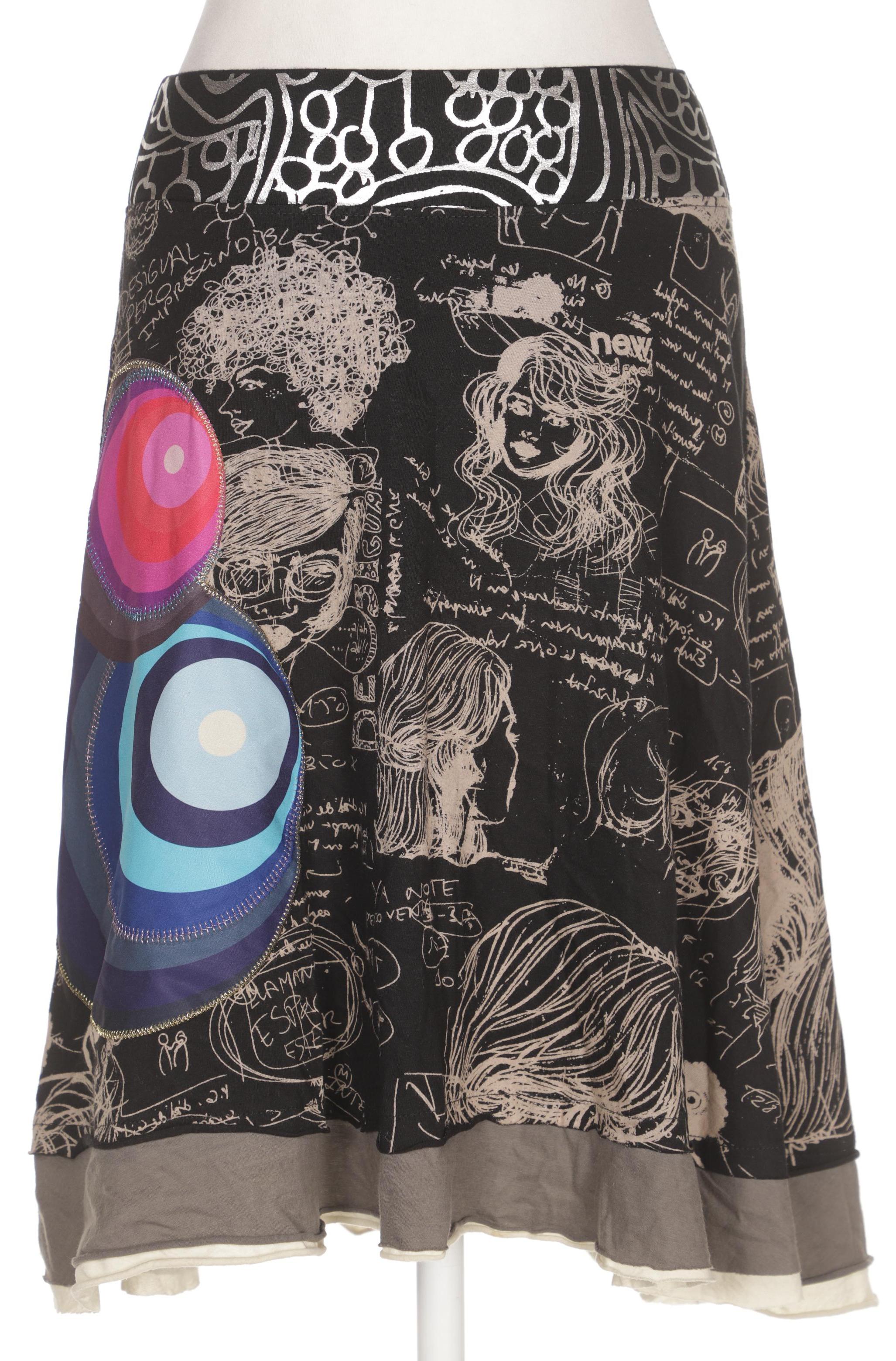 

Desigual Damen Rock, schwarz, Gr. 36