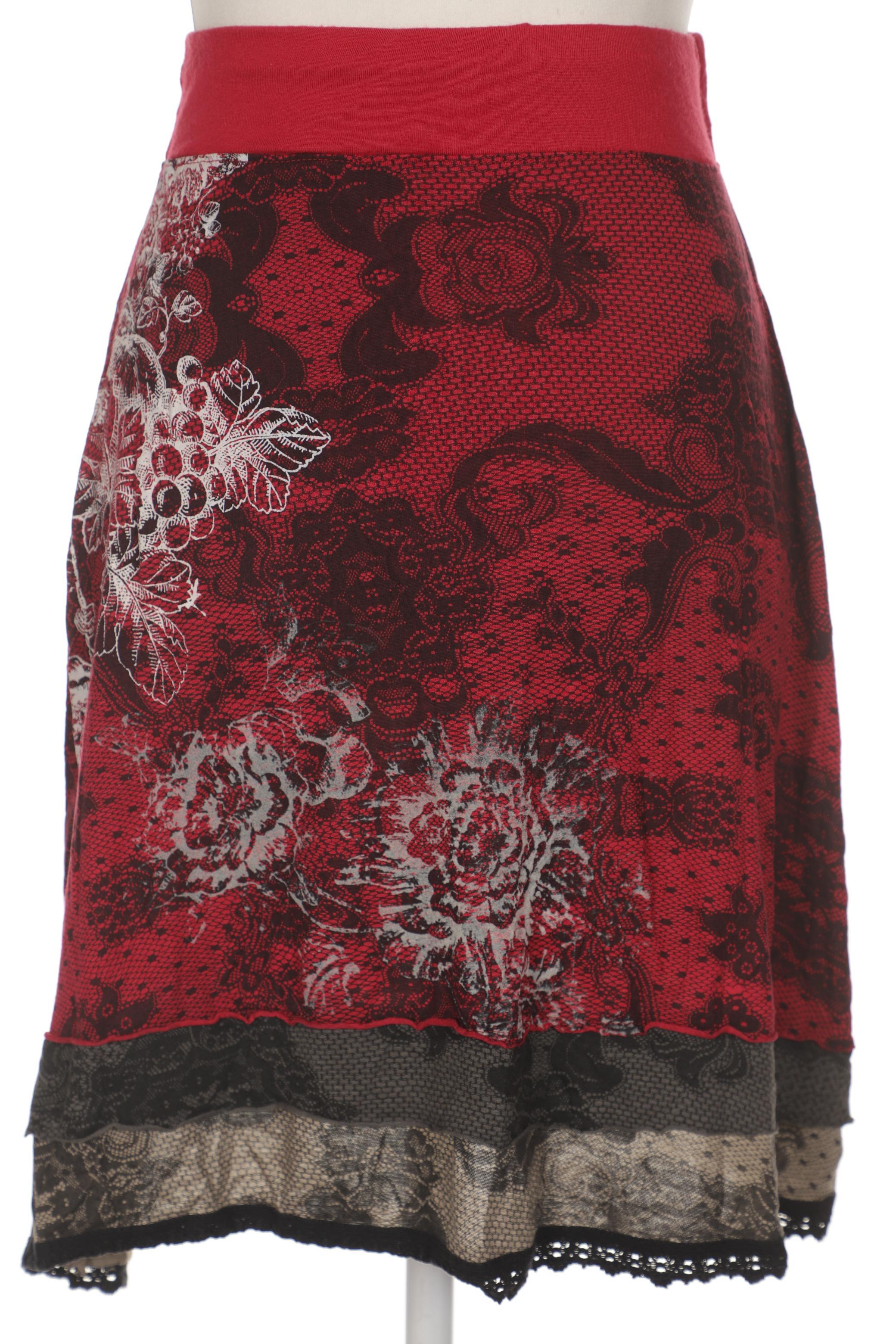 

Desigual Damen Rock, rot, Gr. 34
