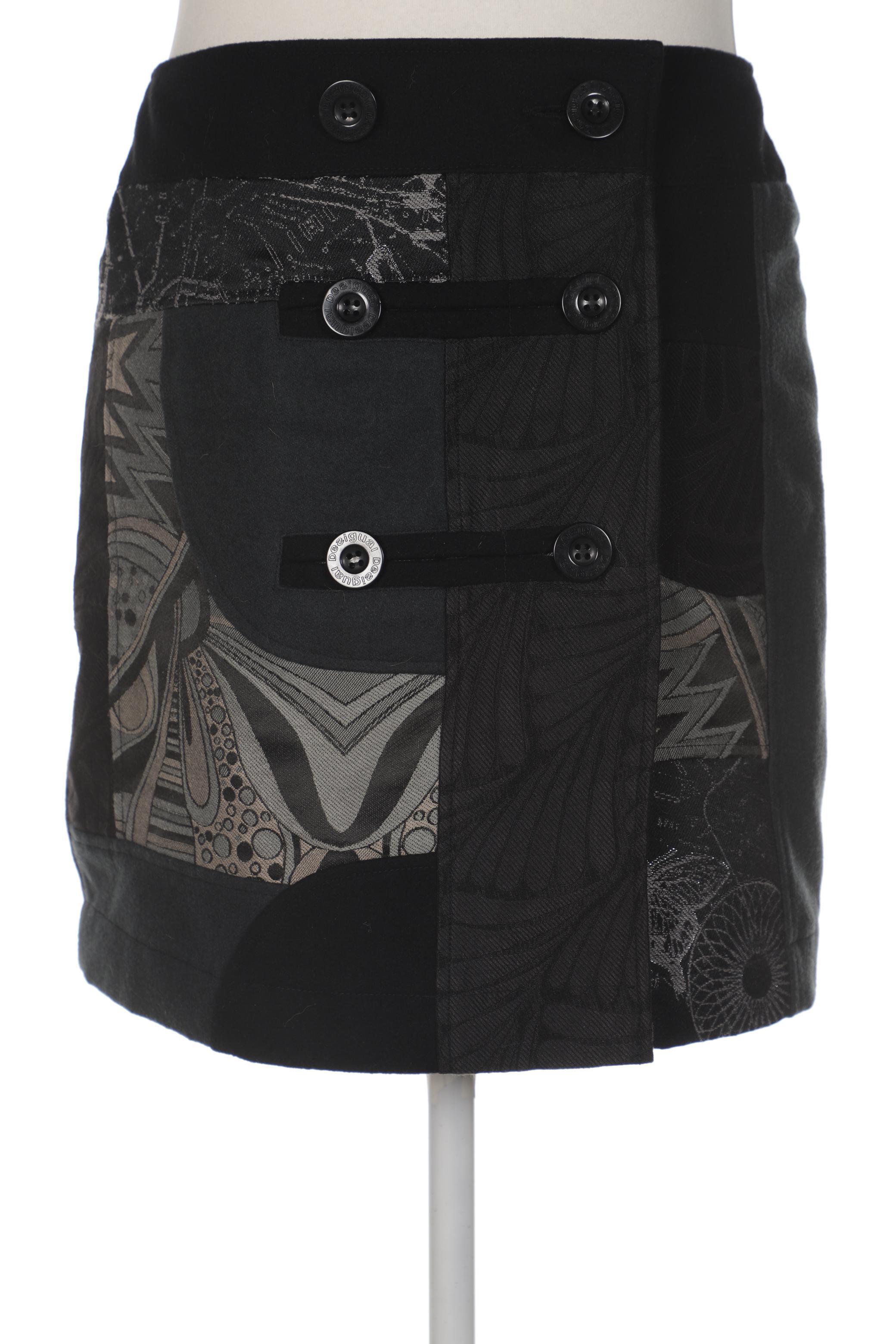 

Desigual Damen Rock, schwarz