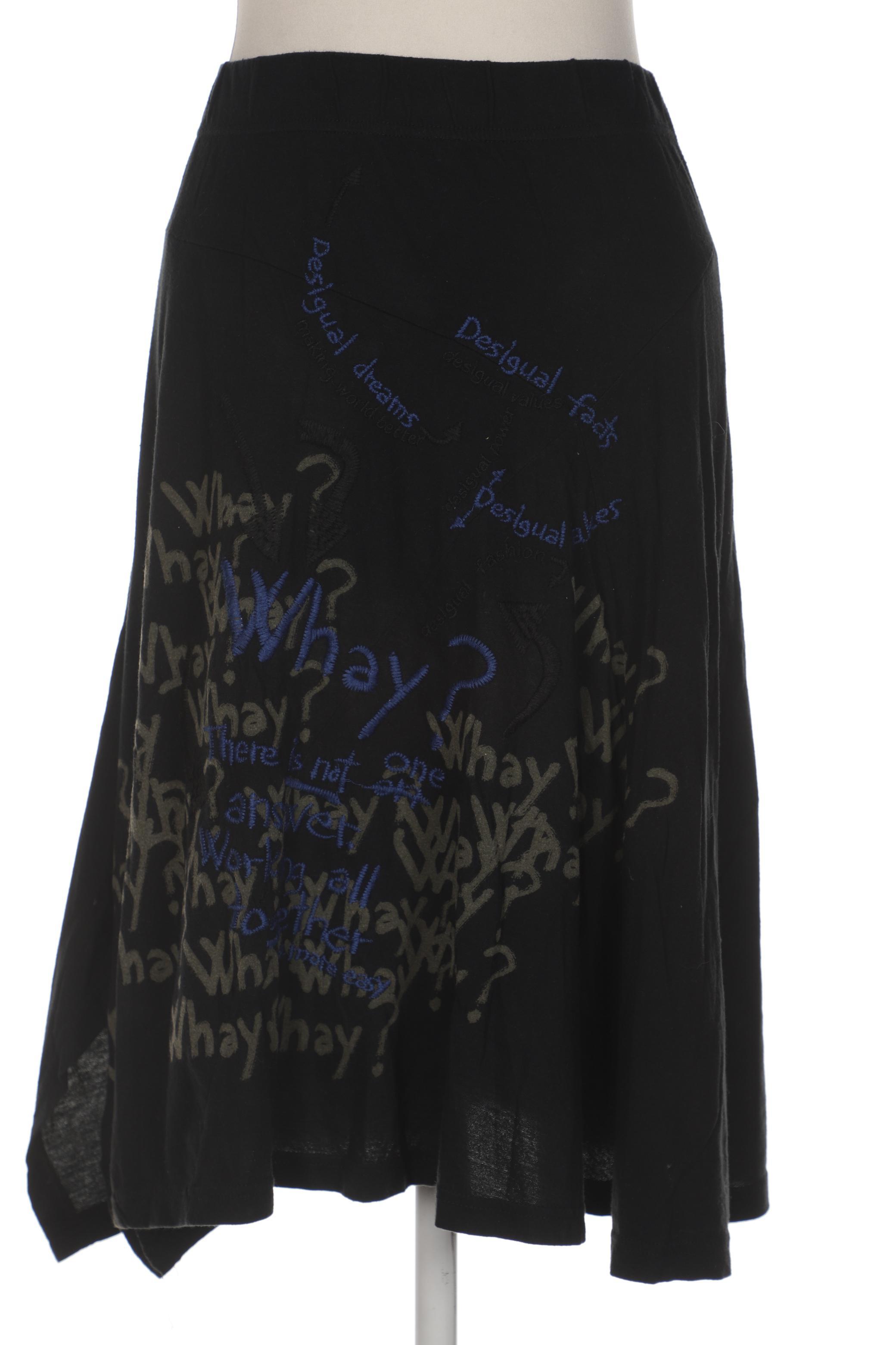 

Desigual Damen Rock, schwarz