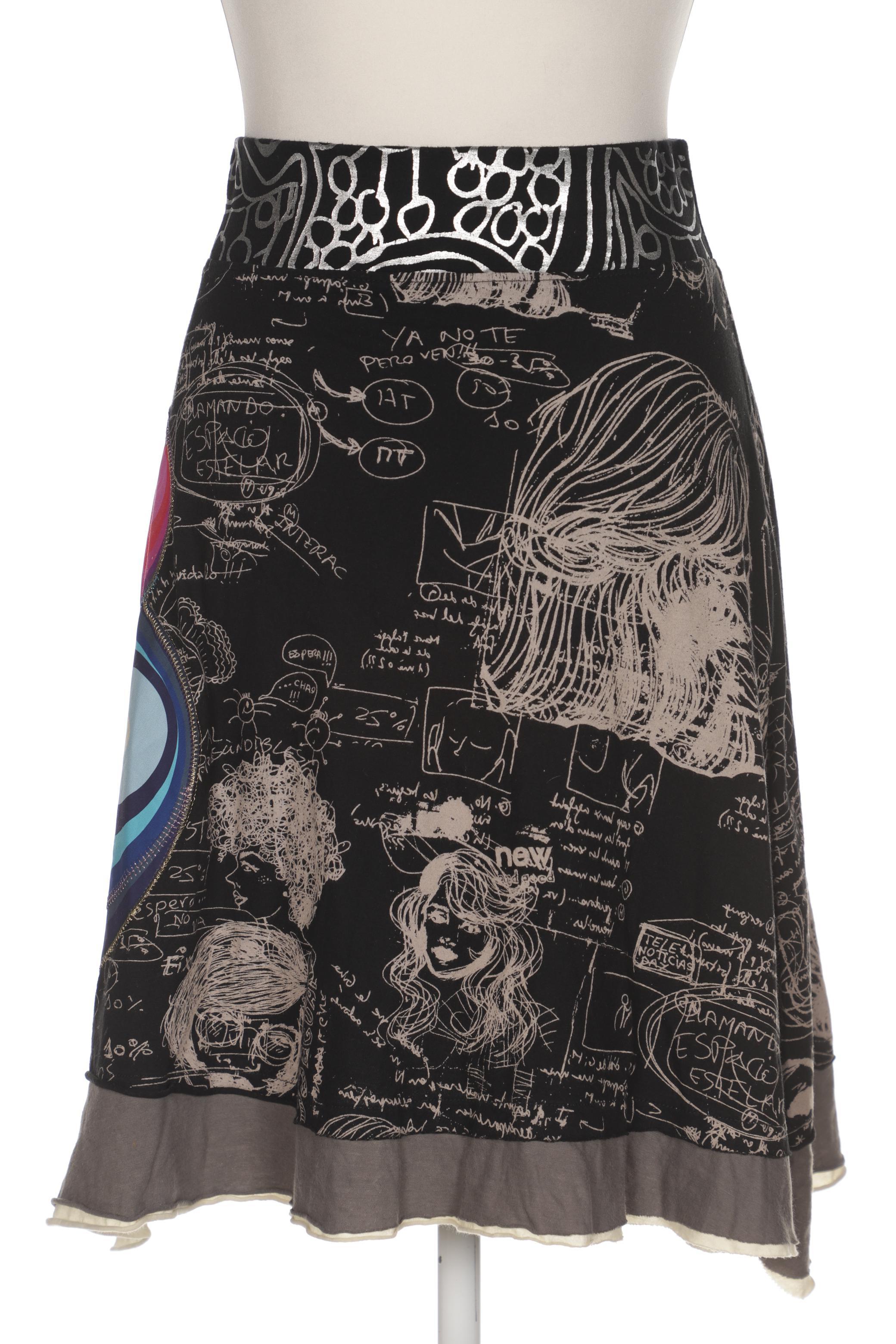 

Desigual Damen Rock, schwarz