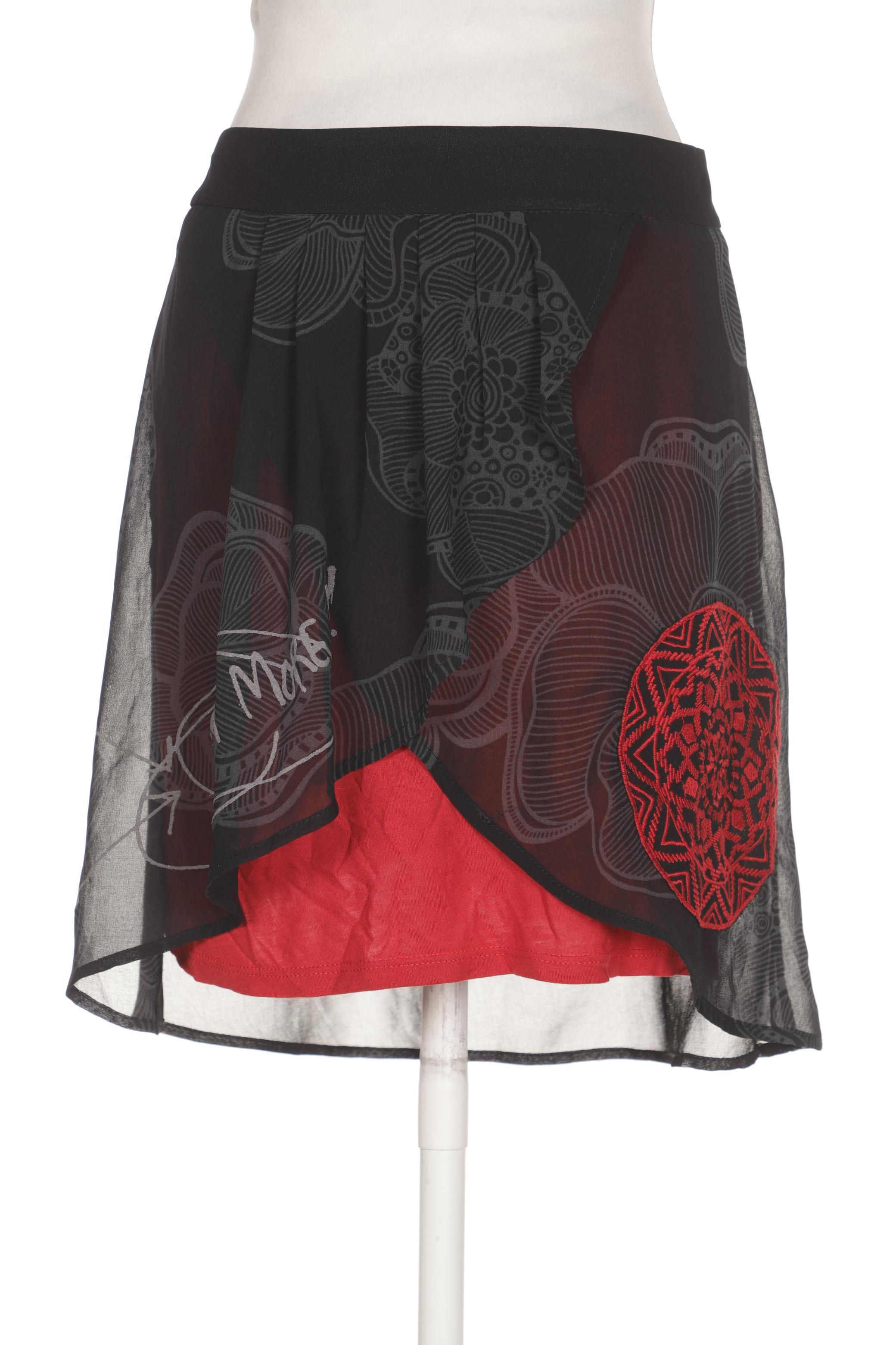 

Desigual Damen Rock, schwarz, Gr. 40