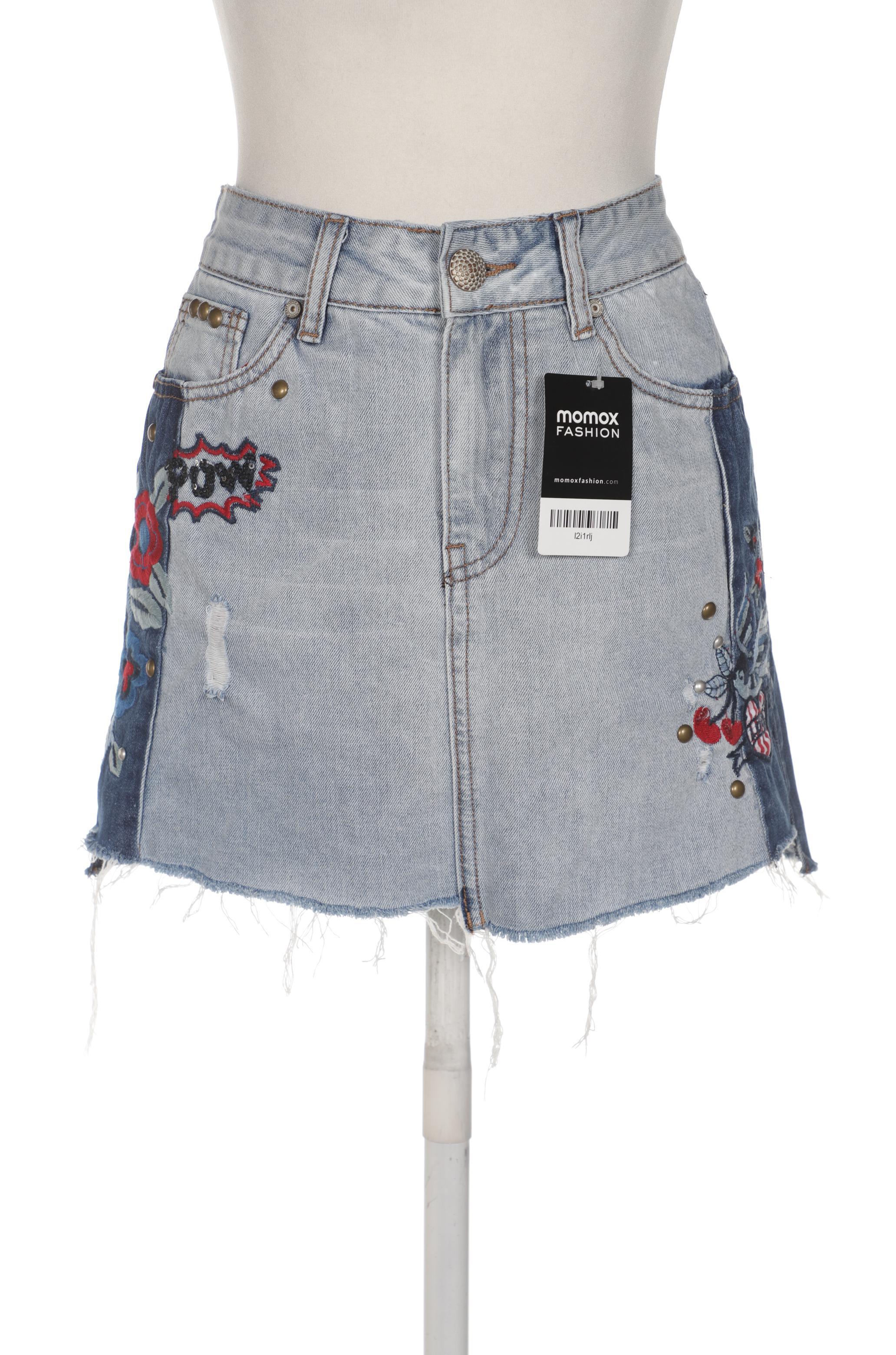 

Desigual Damen Rock, blau, Gr. 28