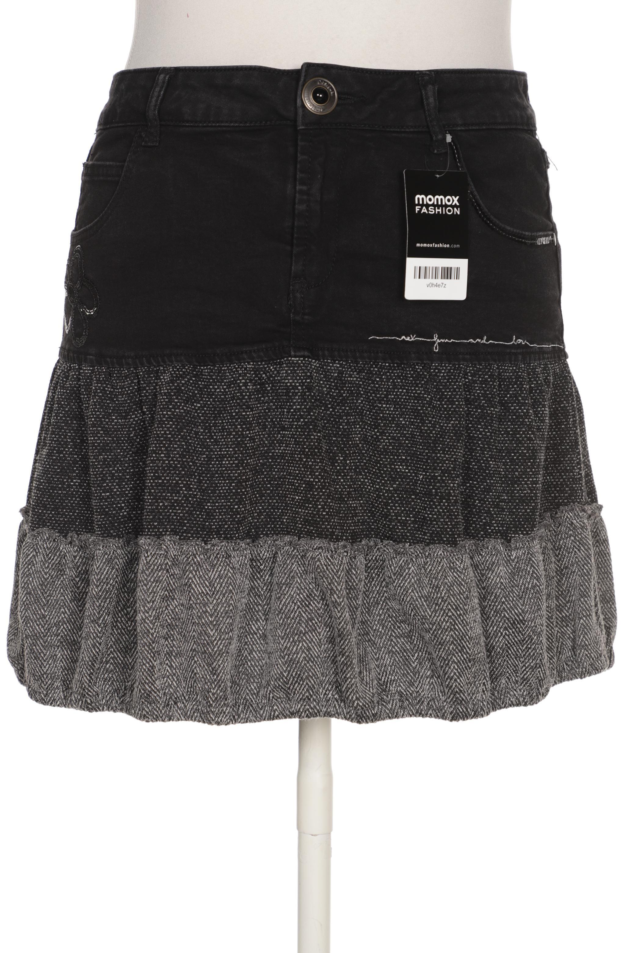 

Desigual Damen Rock, schwarz, Gr. 42