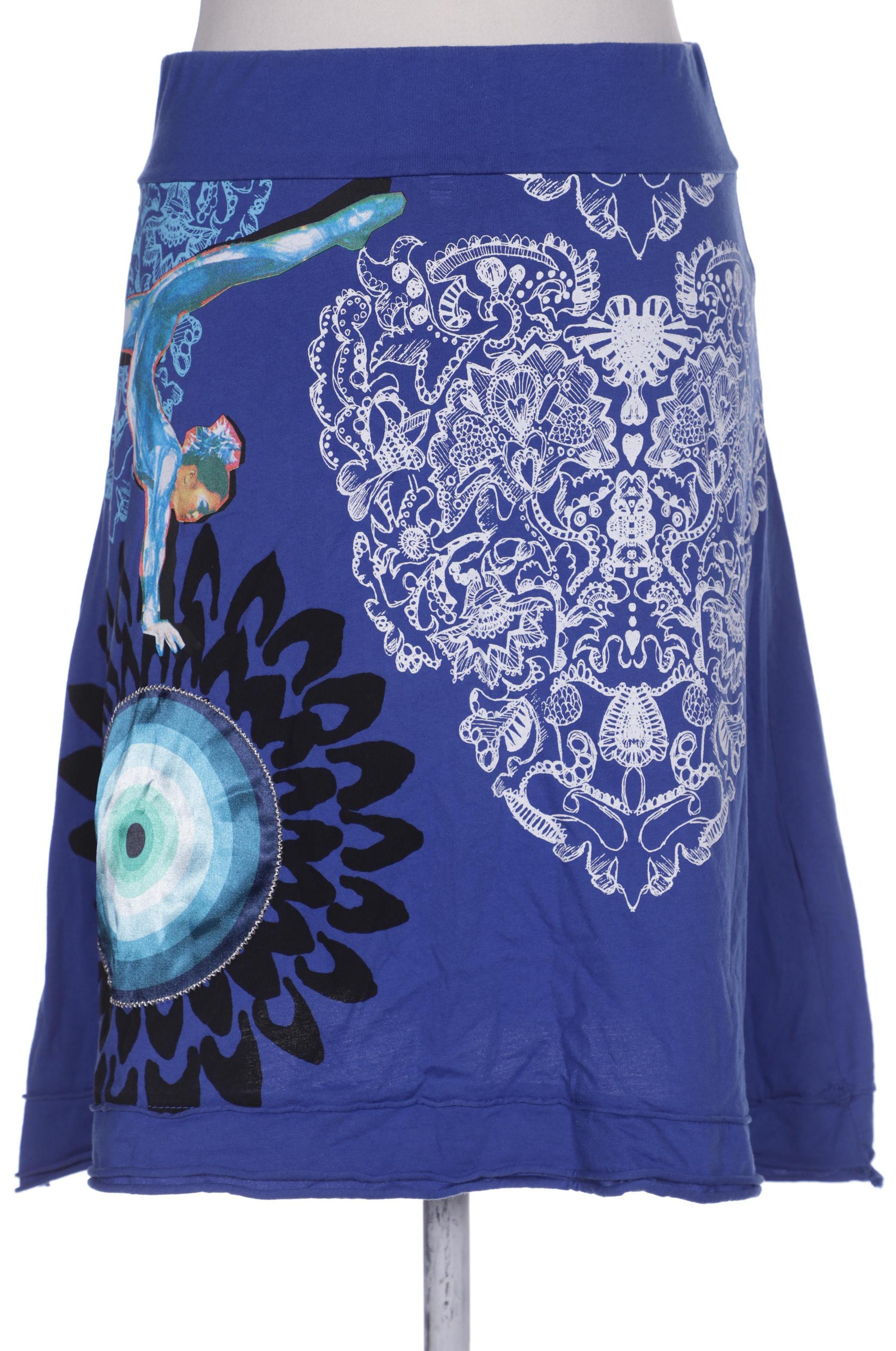 

Desigual Damen Rock, blau