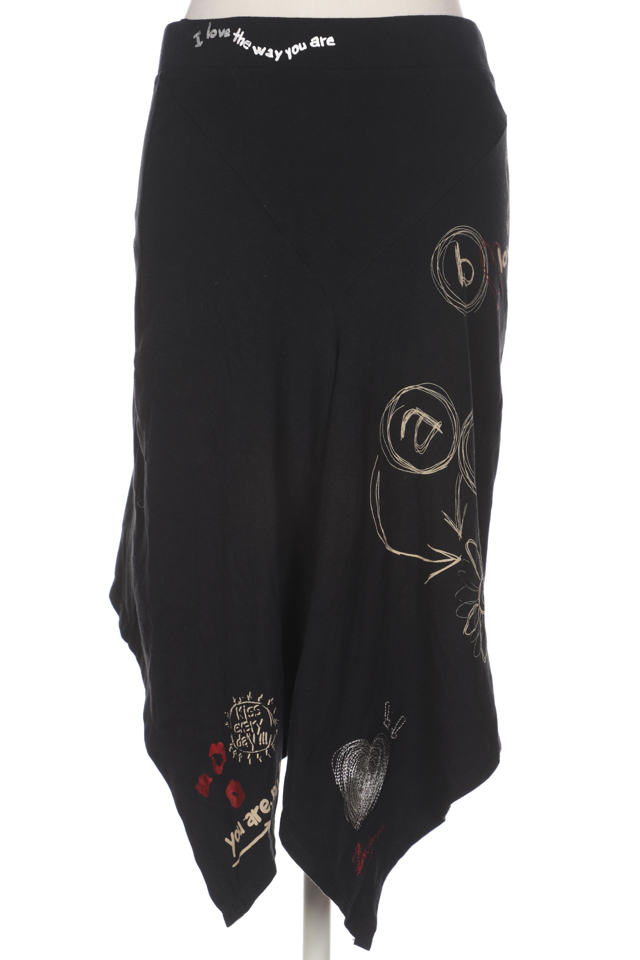 

Desigual Damen Rock, schwarz, Gr. 38