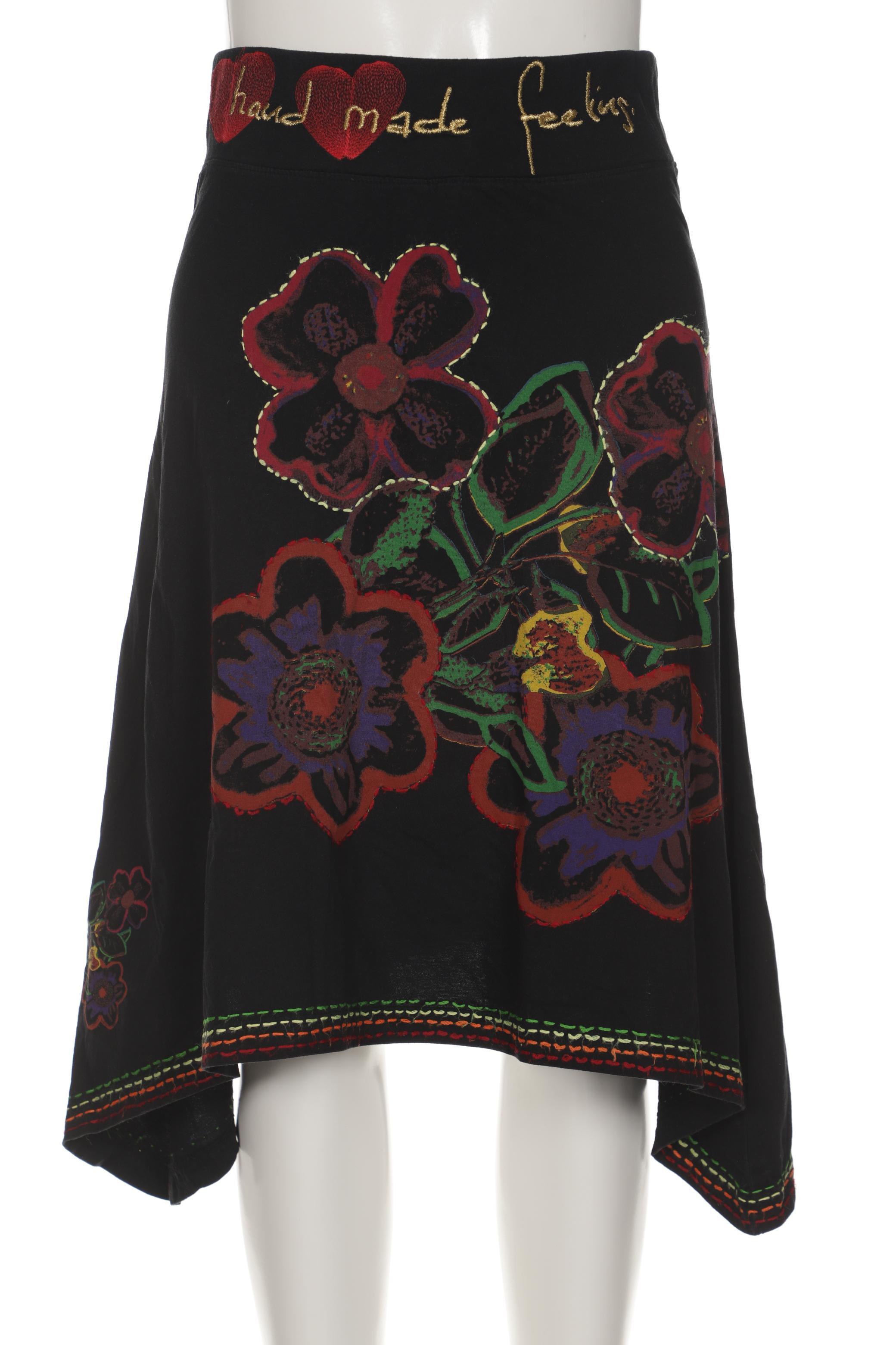 

Desigual Damen Rock, schwarz
