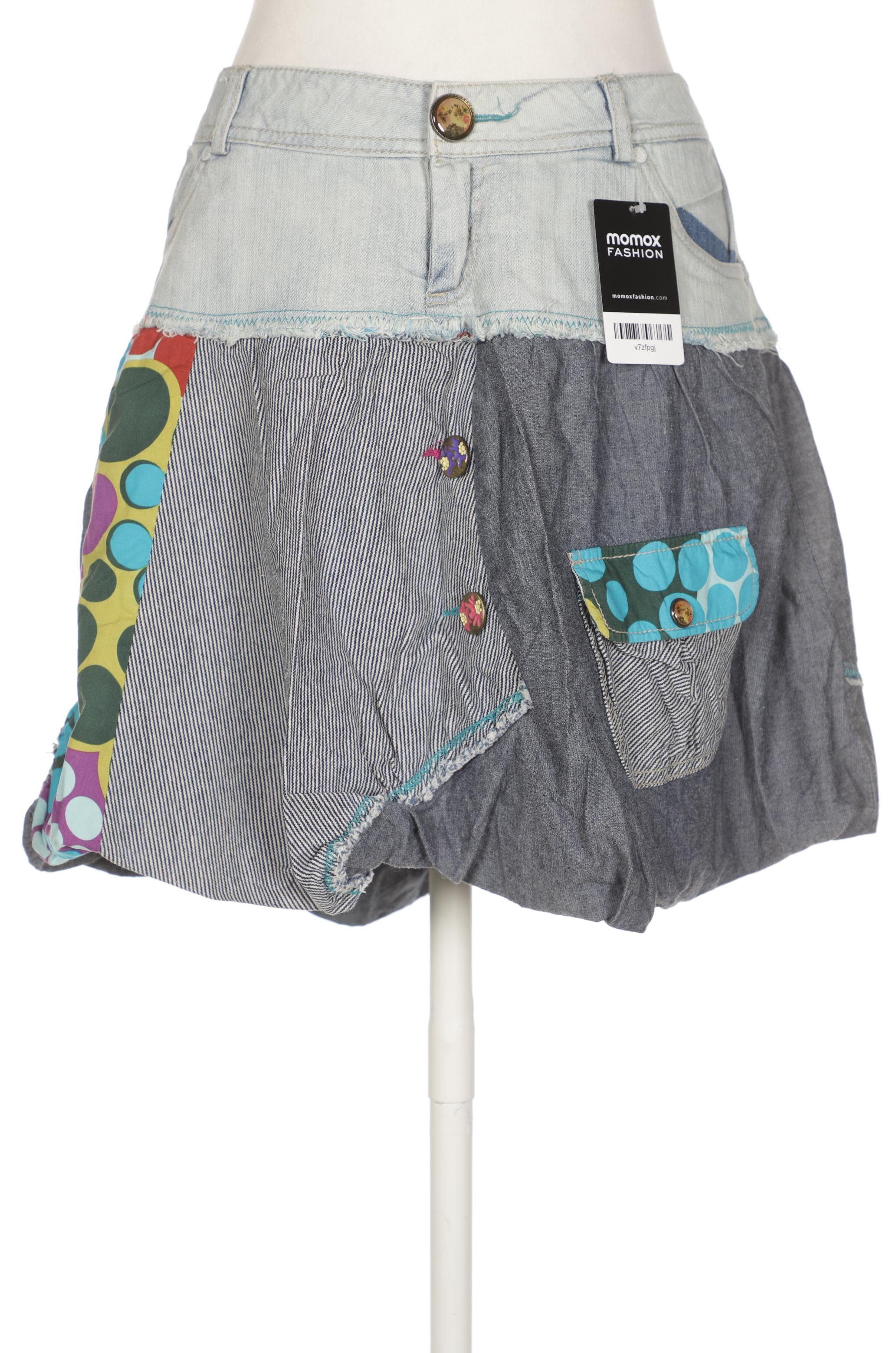

Desigual Damen Rock, blau, Gr. 38