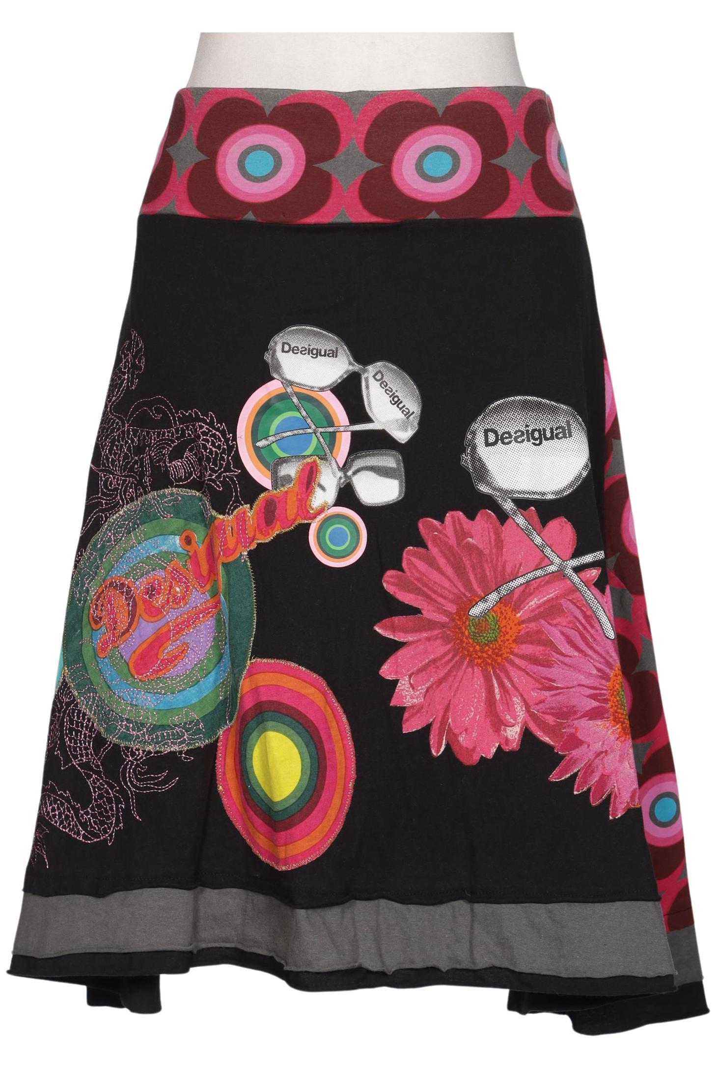 

Desigual Damen Rock, mehrfarbig, Gr. 38