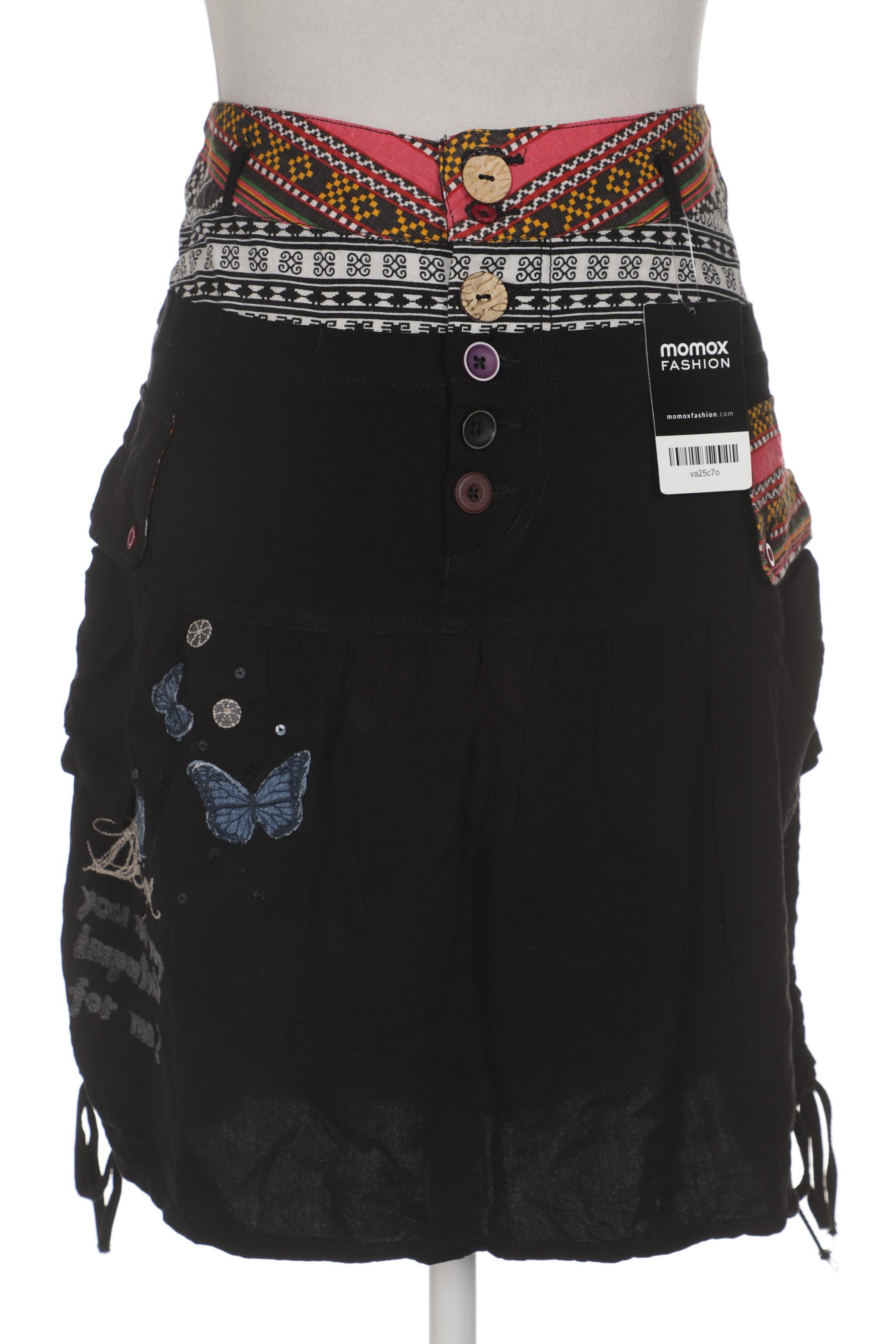 

Desigual Damen Rock, schwarz