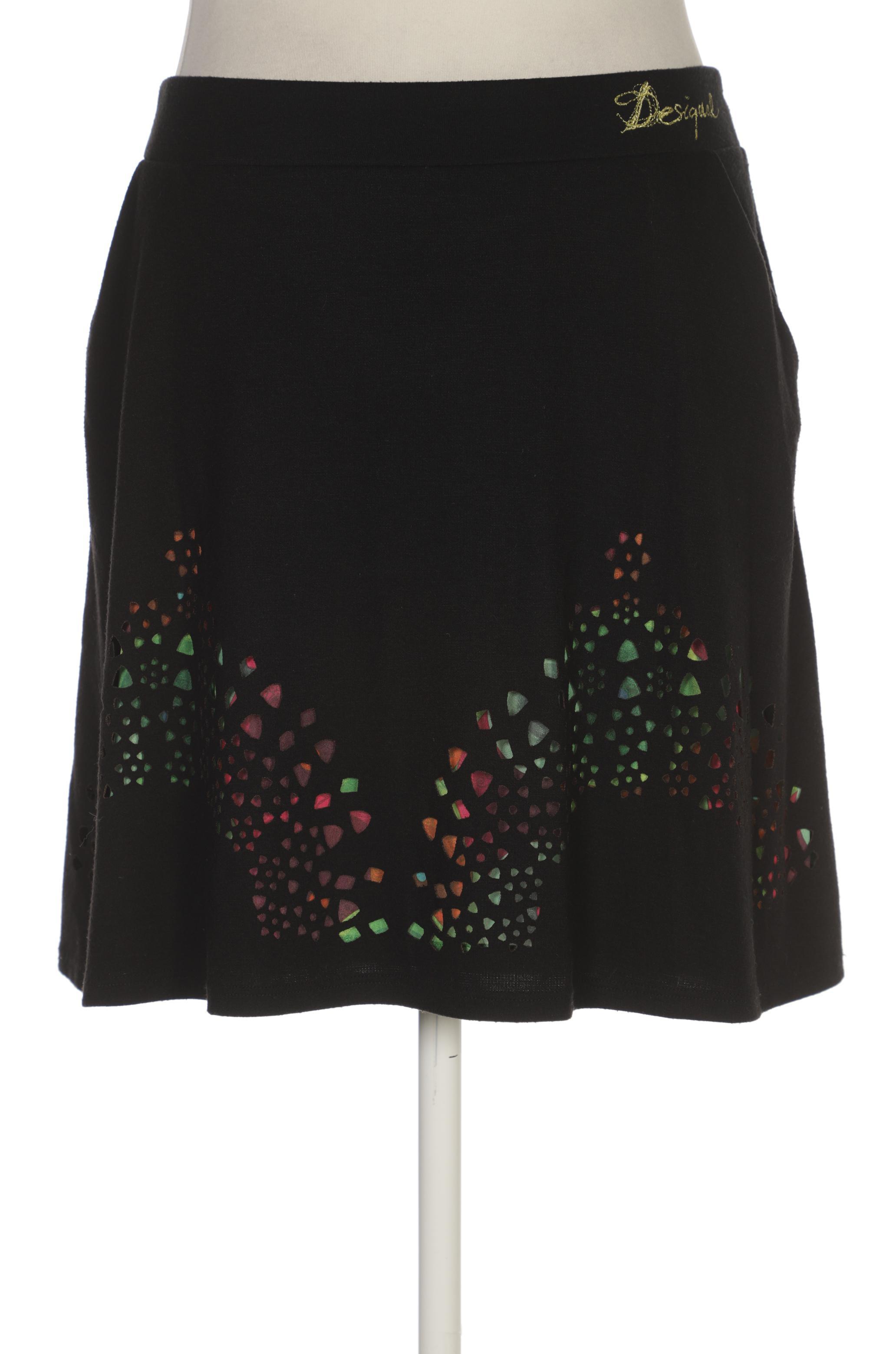 

Desigual Damen Rock, schwarz, Gr. 44