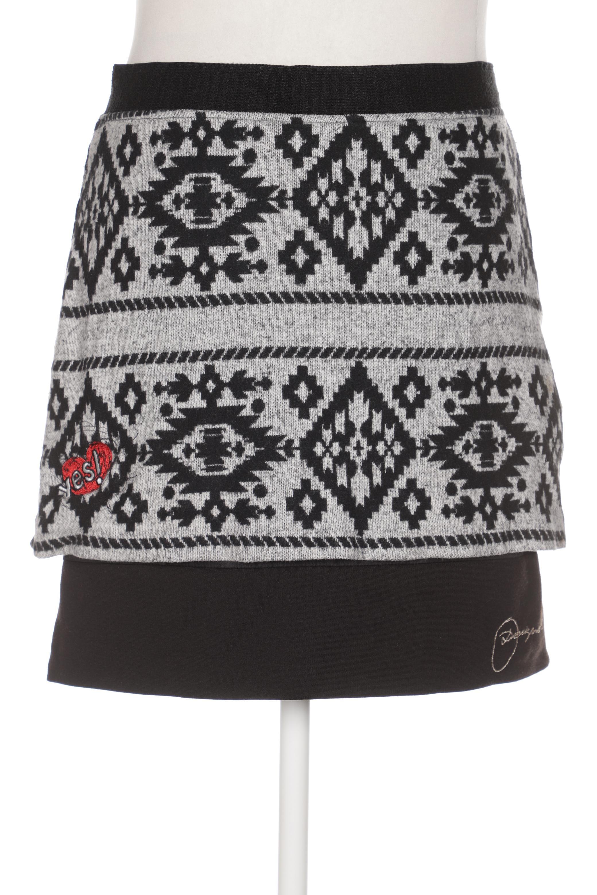 

Desigual Damen Rock, grau, Gr. 44