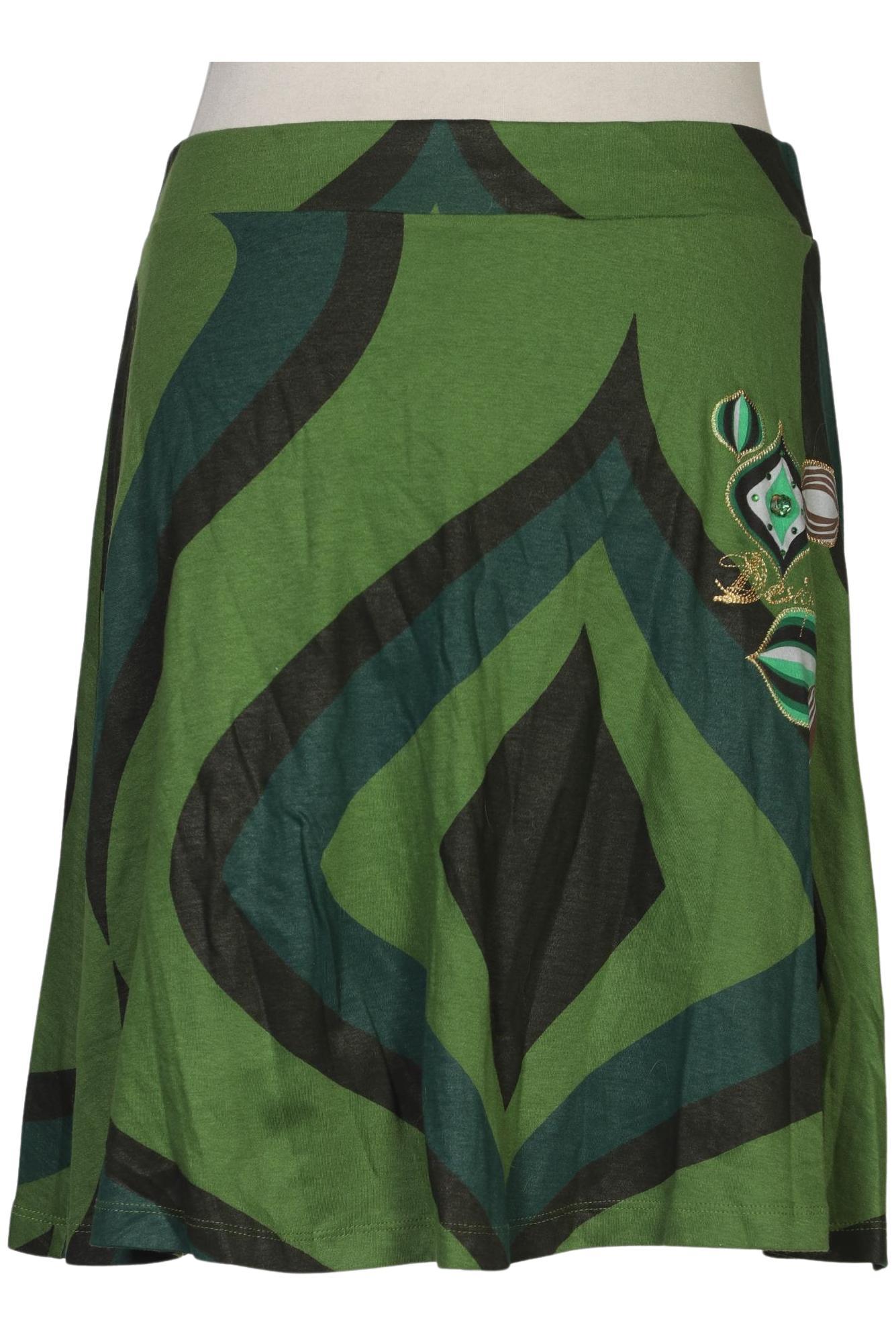 

Desigual Damen Rock, grün, Gr. 42