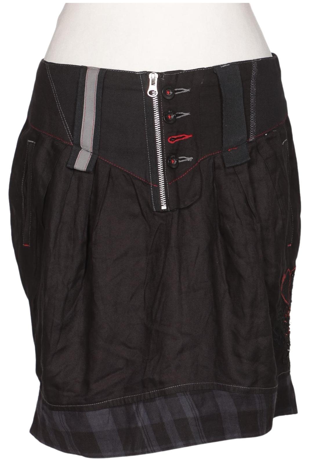 

Desigual Damen Rock, schwarz, Gr. 38