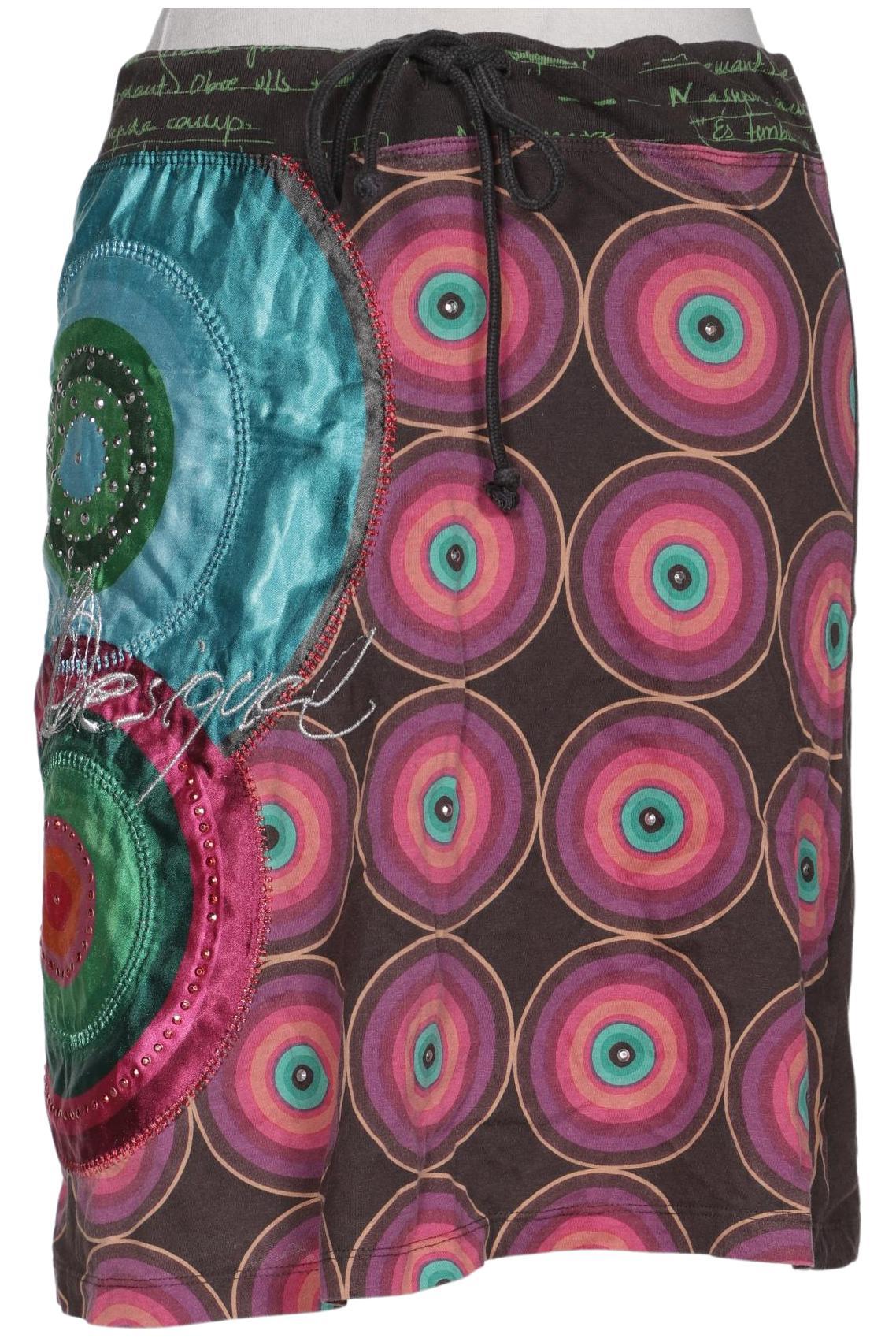 

Desigual Damen Rock, mehrfarbig, Gr. 34