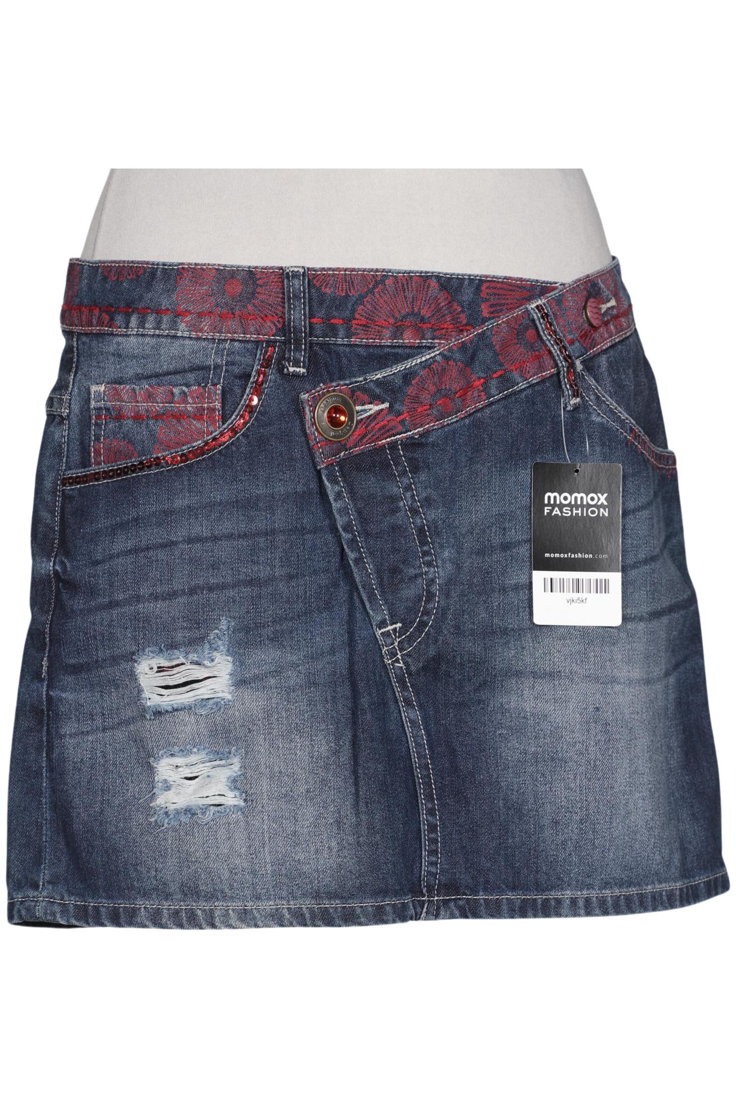 

Desigual Damen Rock, blau, Gr. 38