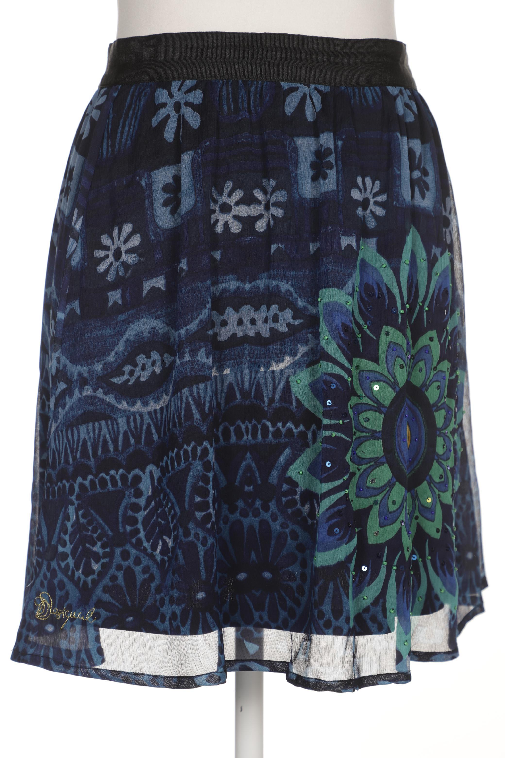 

Desigual Damen Rock, blau, Gr. 38
