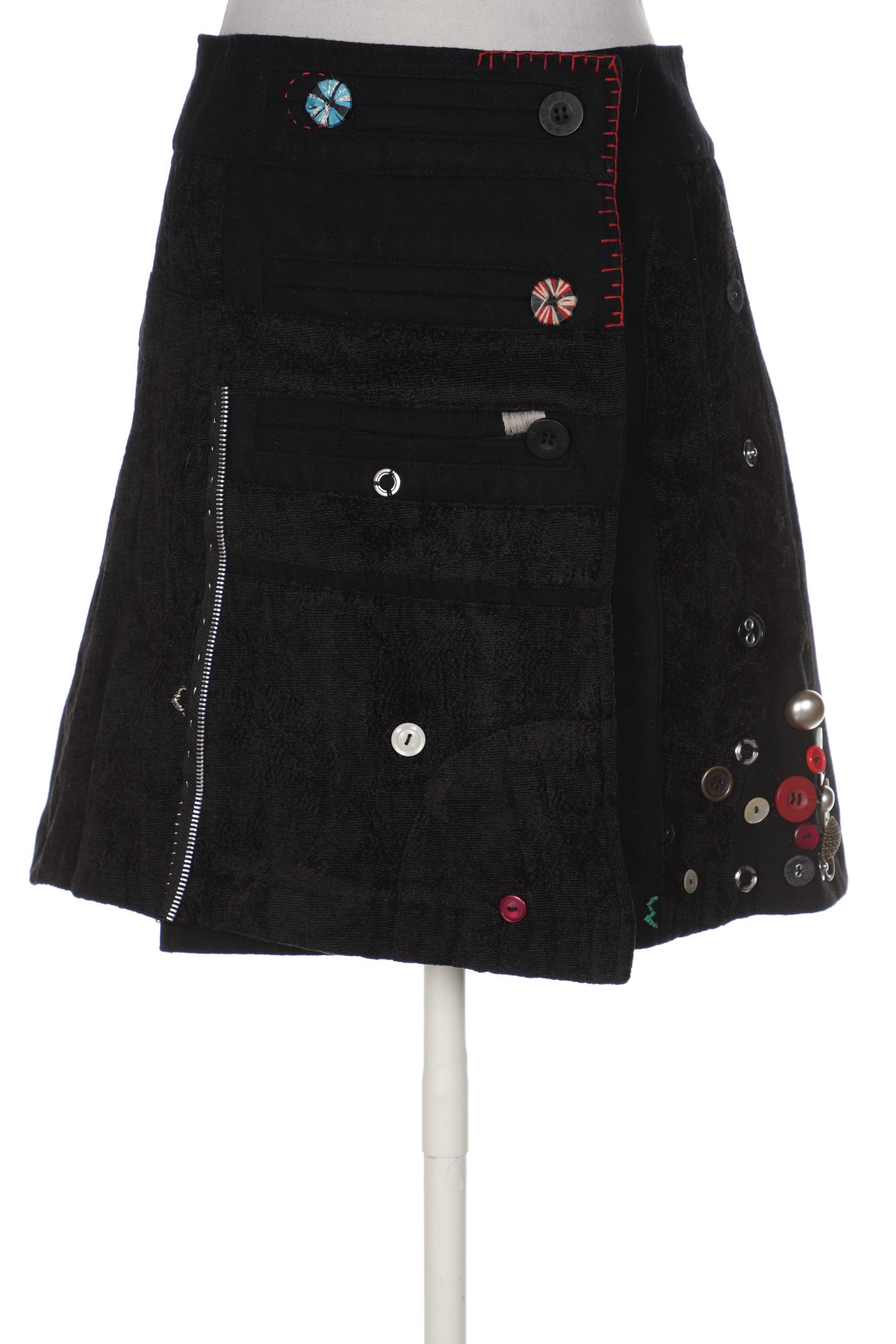 

Desigual Damen Rock, schwarz, Gr. 36