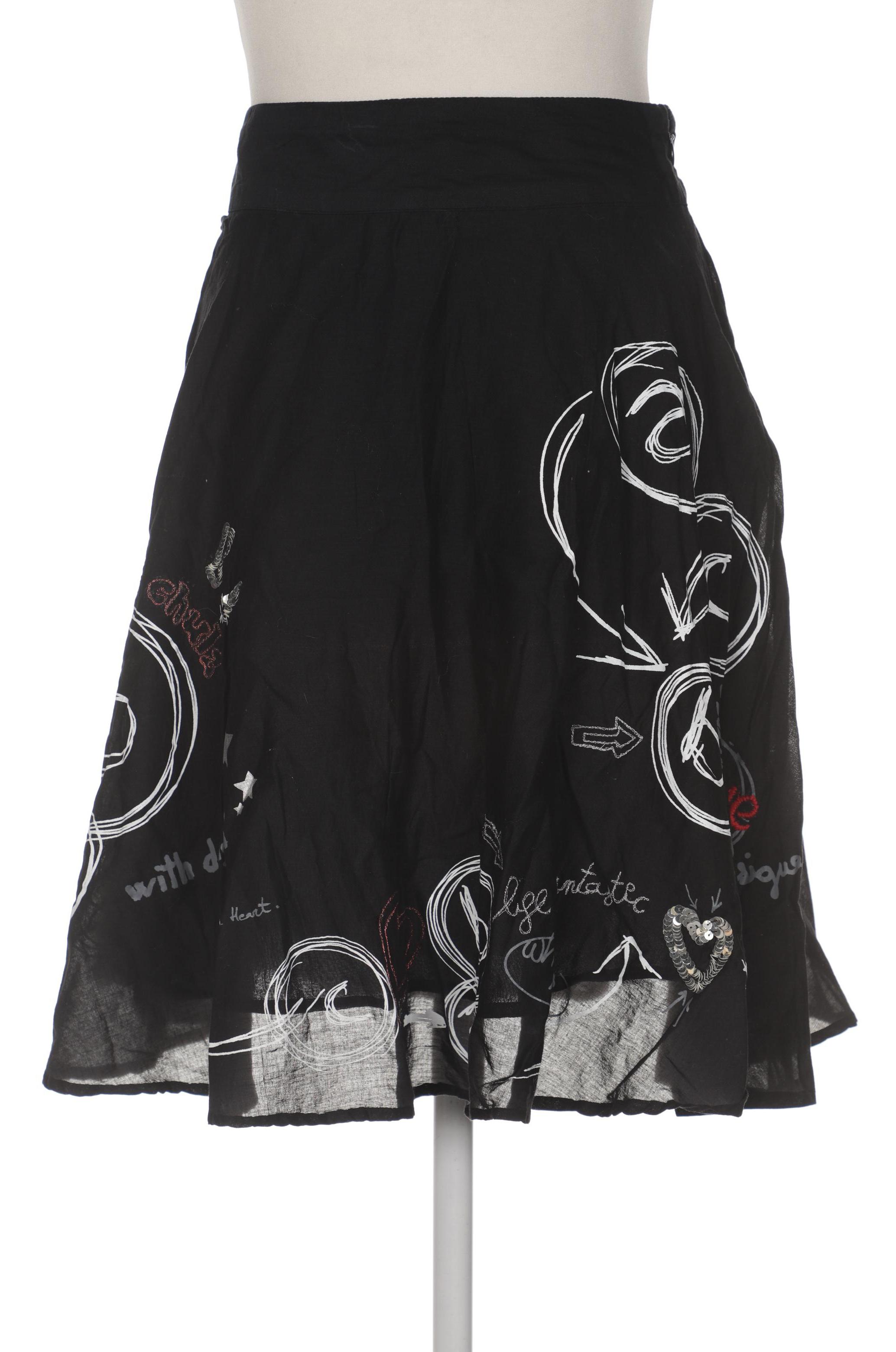 

Desigual Damen Rock, schwarz