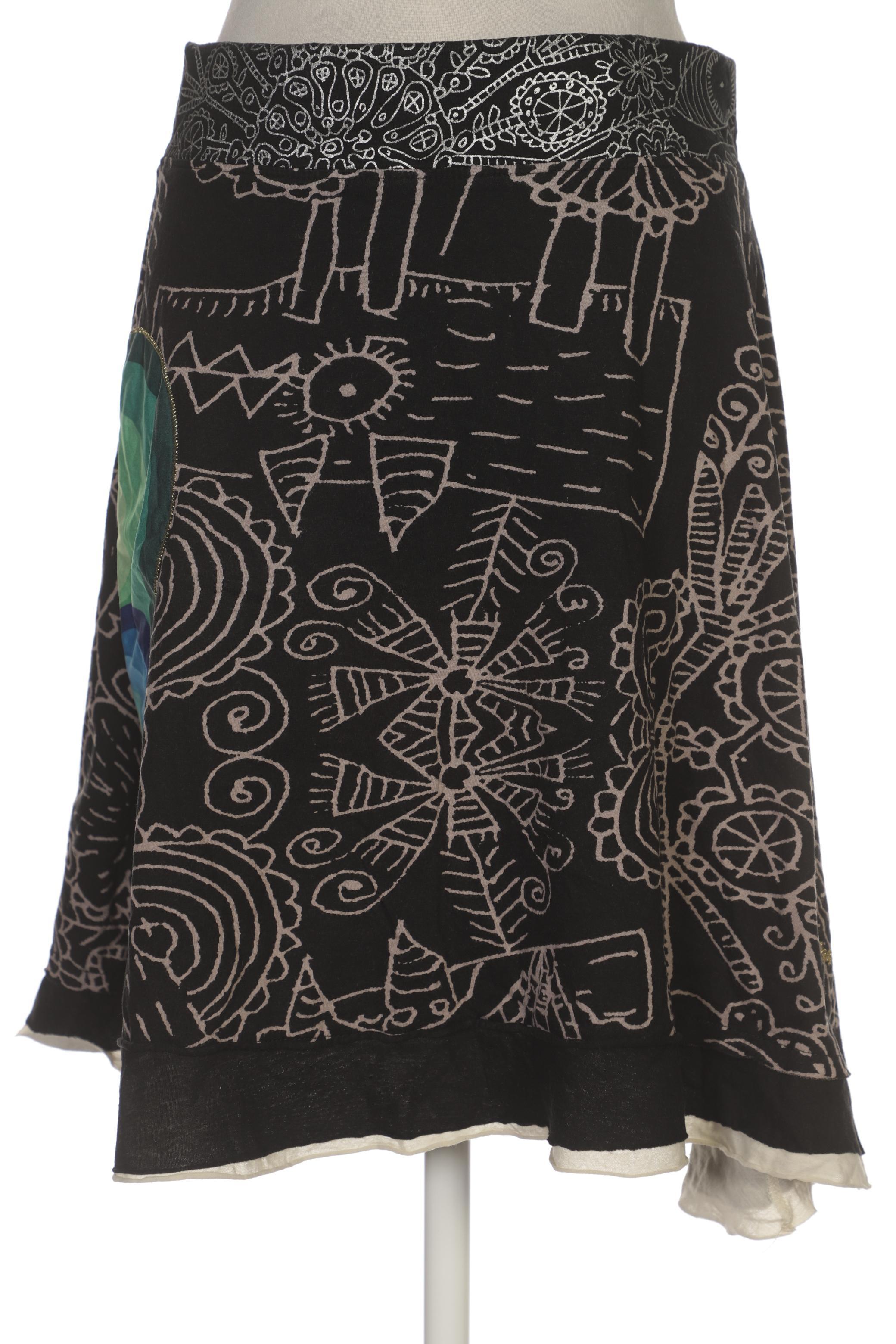 

Desigual Damen Rock, schwarz, Gr. 38