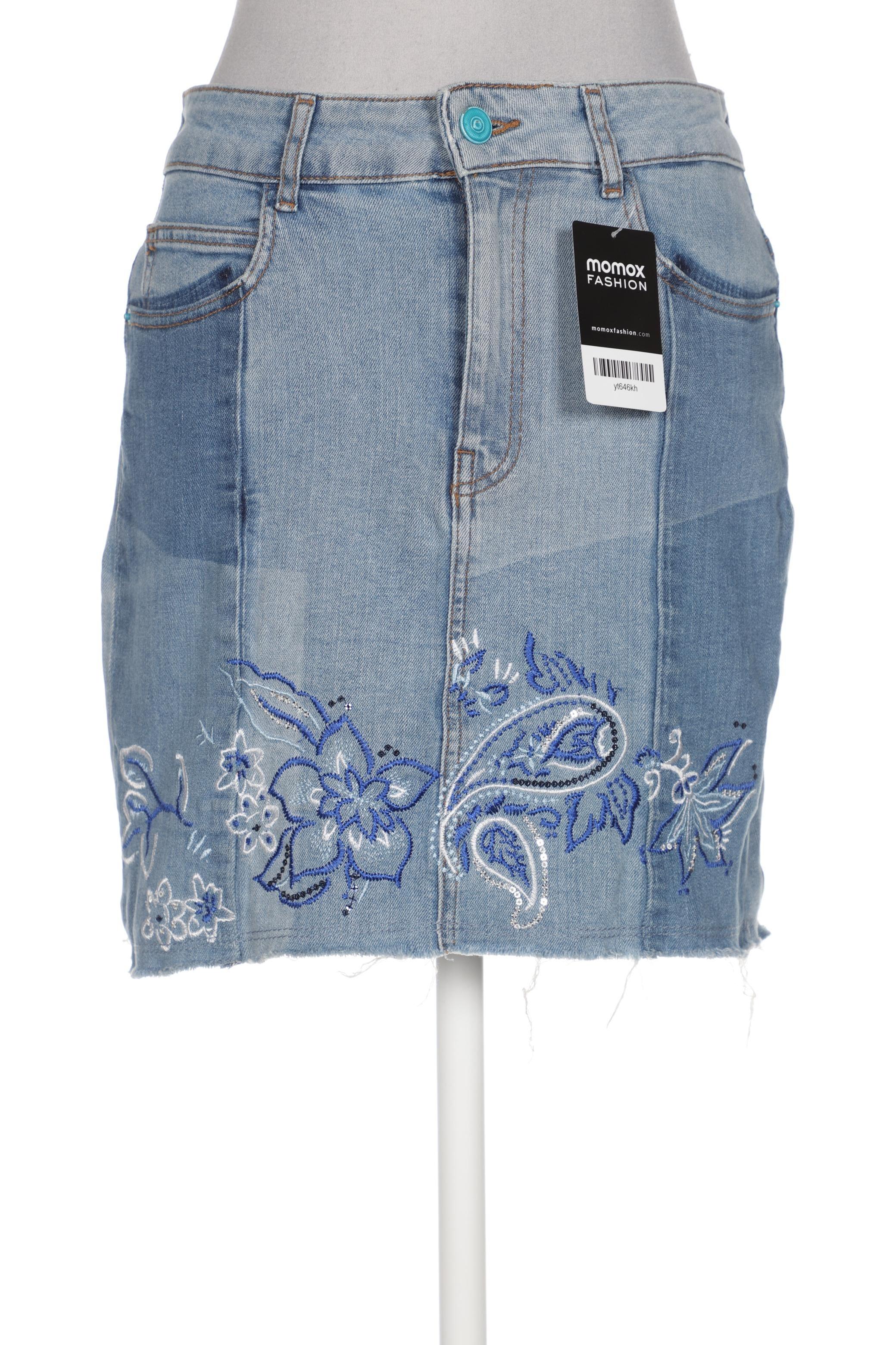 

Desigual Damen Rock, blau, Gr. 26