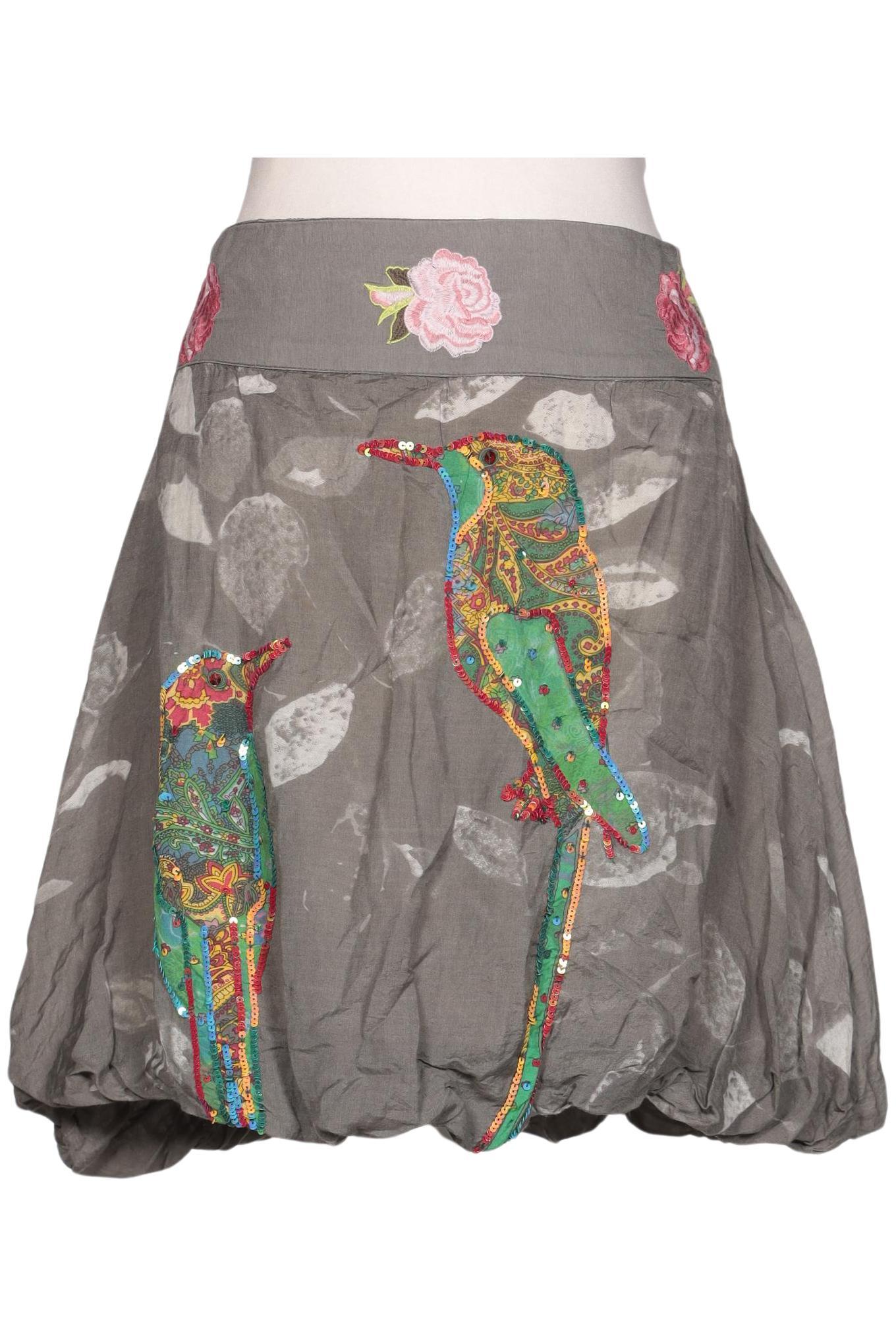 

Desigual Damen Rock, grau, Gr. 40