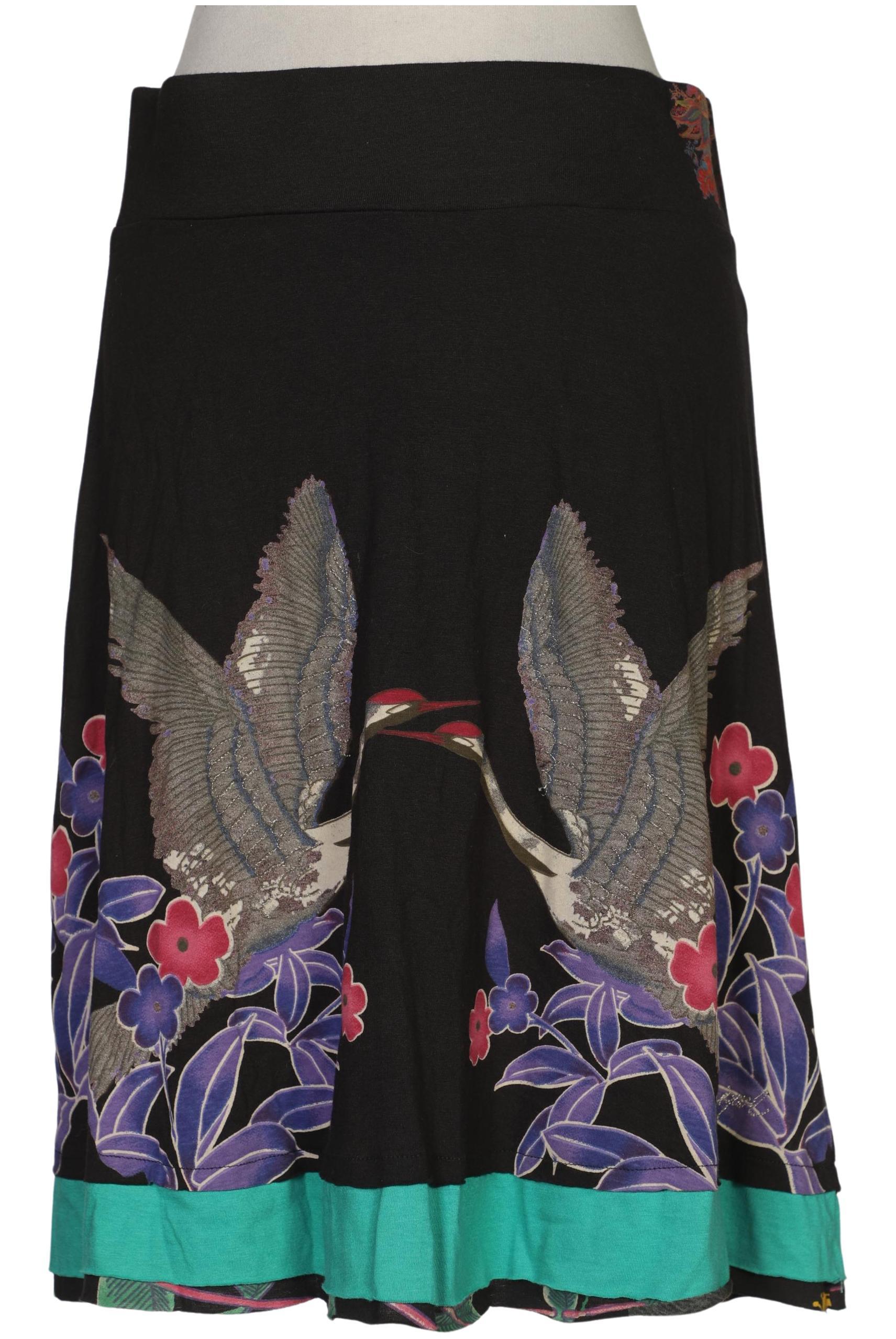 

Desigual Damen Rock, schwarz, Gr. 36