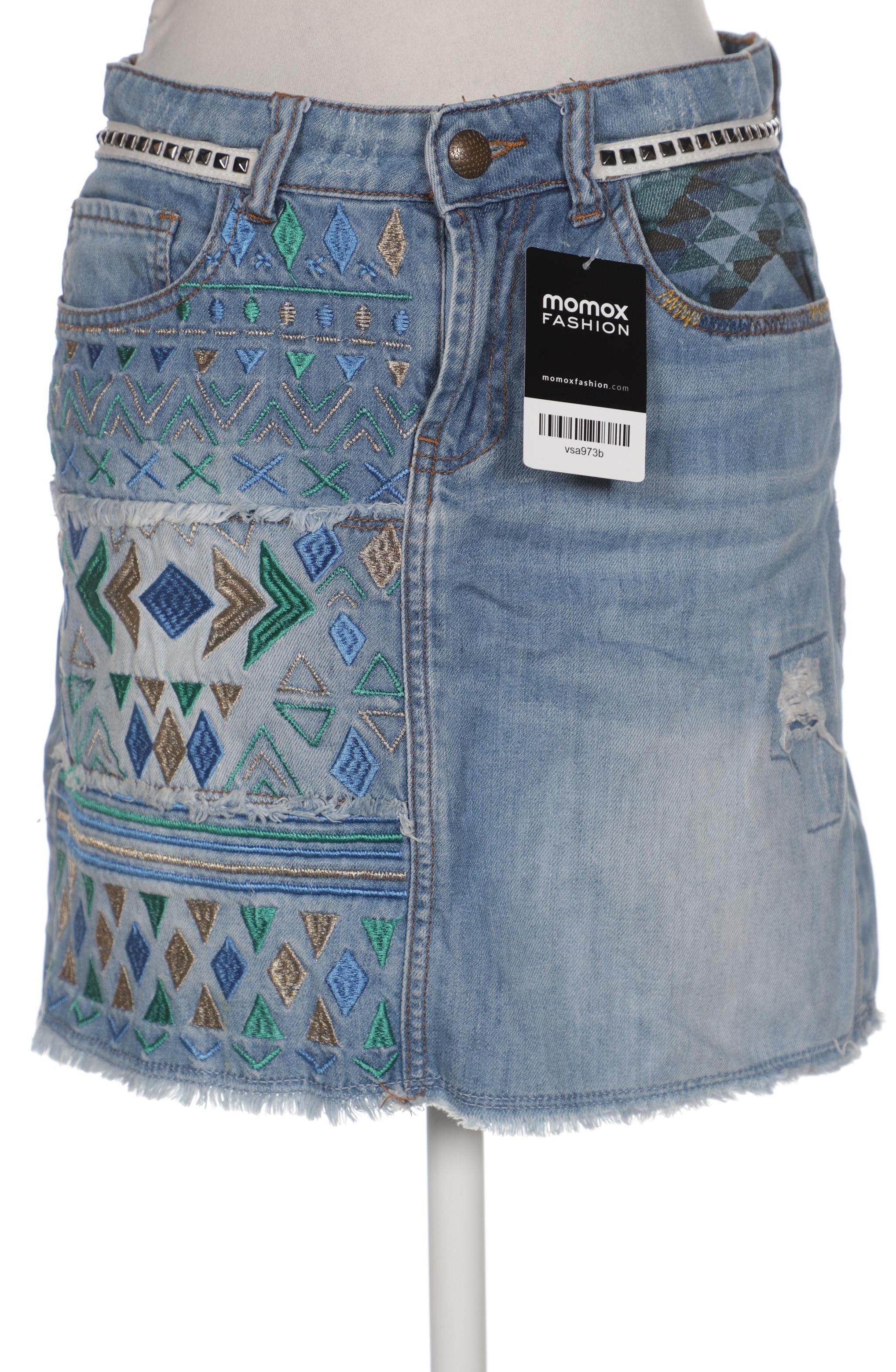 

Desigual Damen Rock, blau, Gr. 28