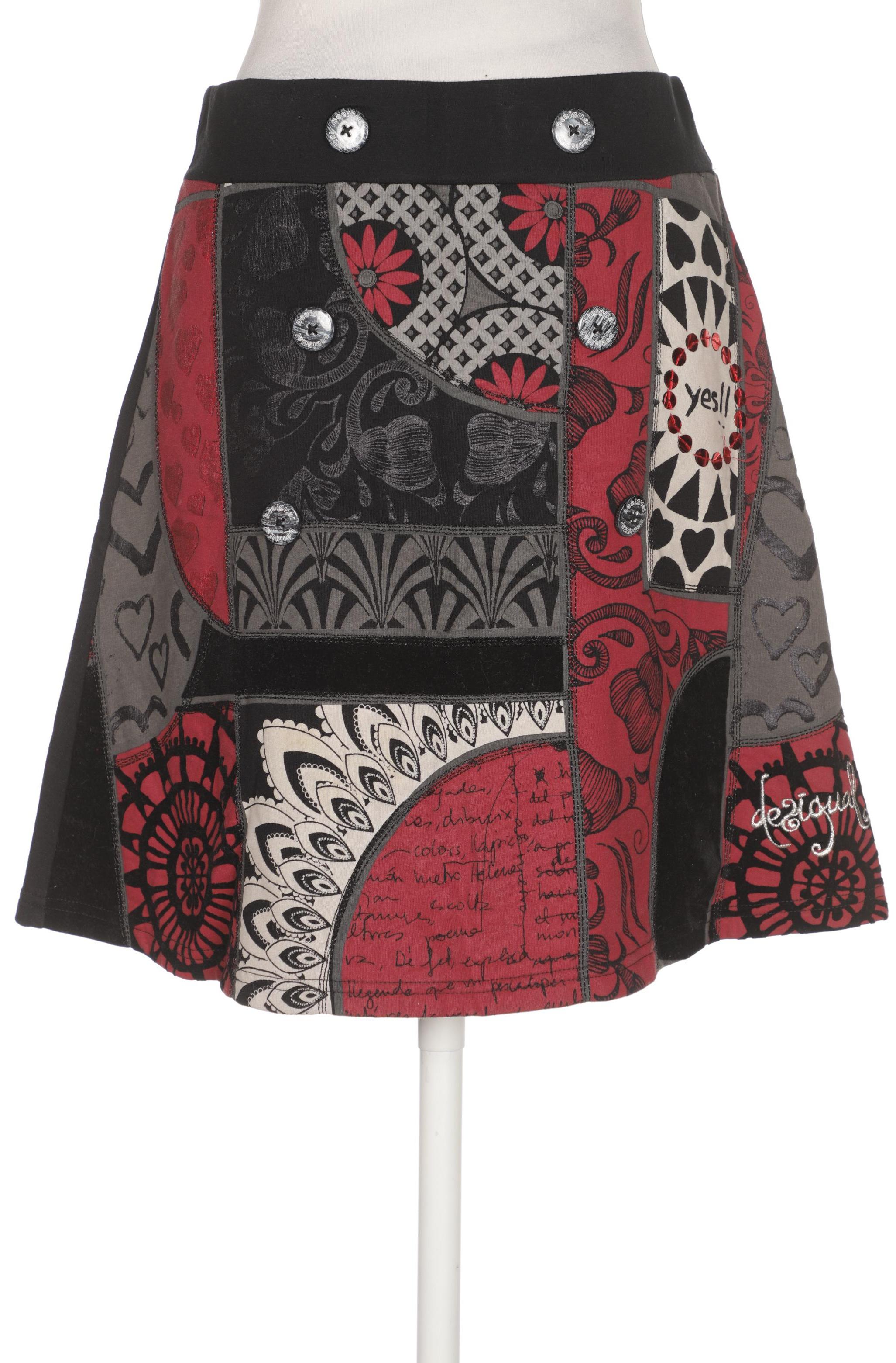 

Desigual Damen Rock, schwarz, Gr. 36