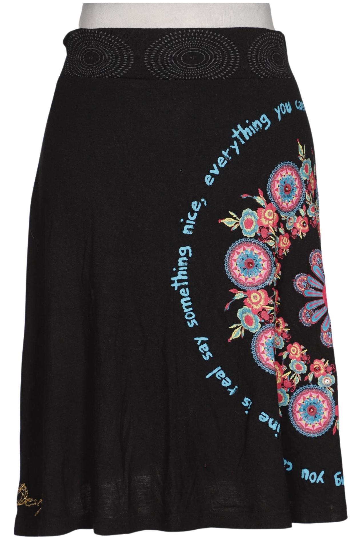 

Desigual Damen Rock, schwarz, Gr. 38