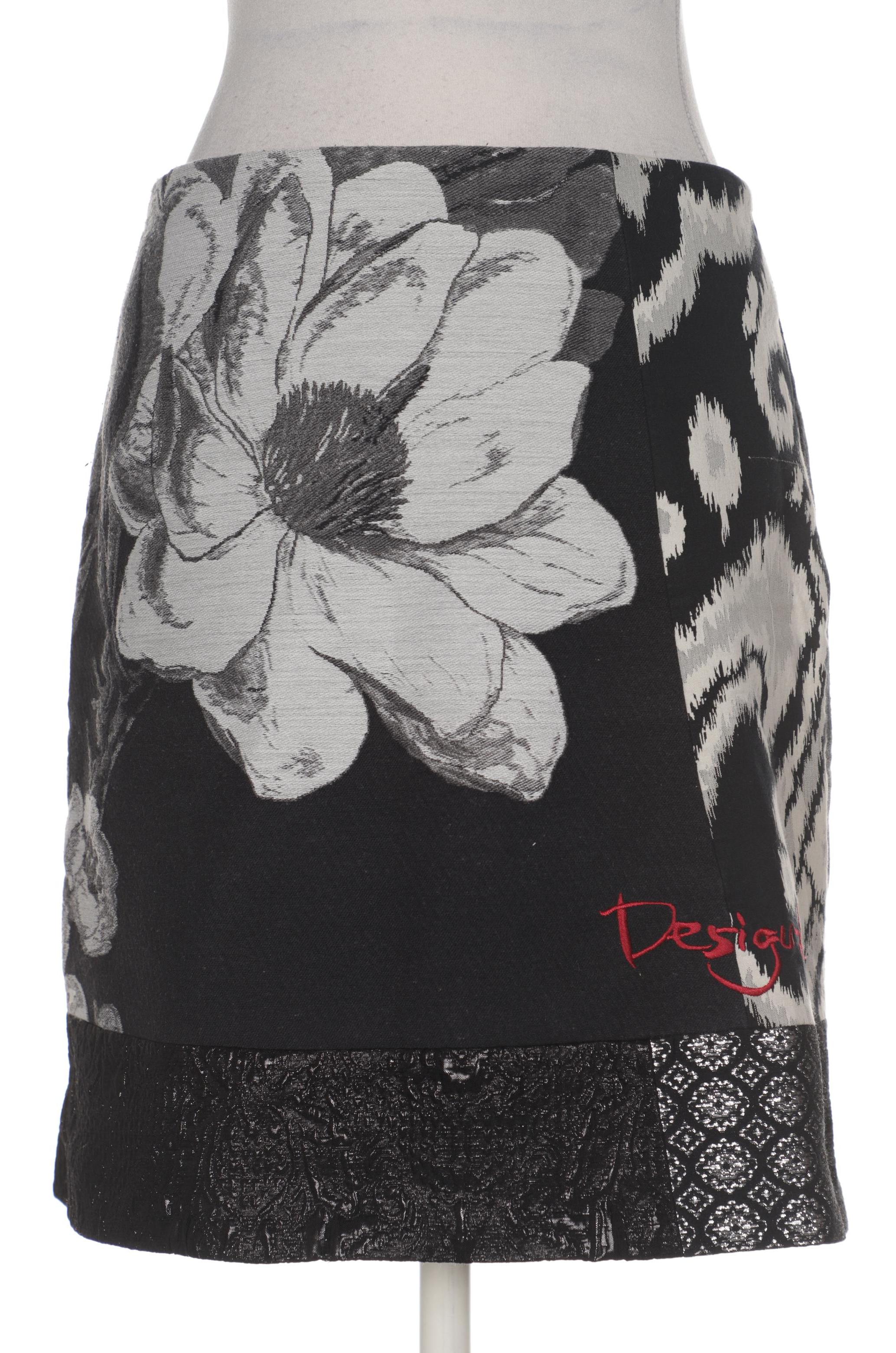 

Desigual Damen Rock, schwarz, Gr. 36