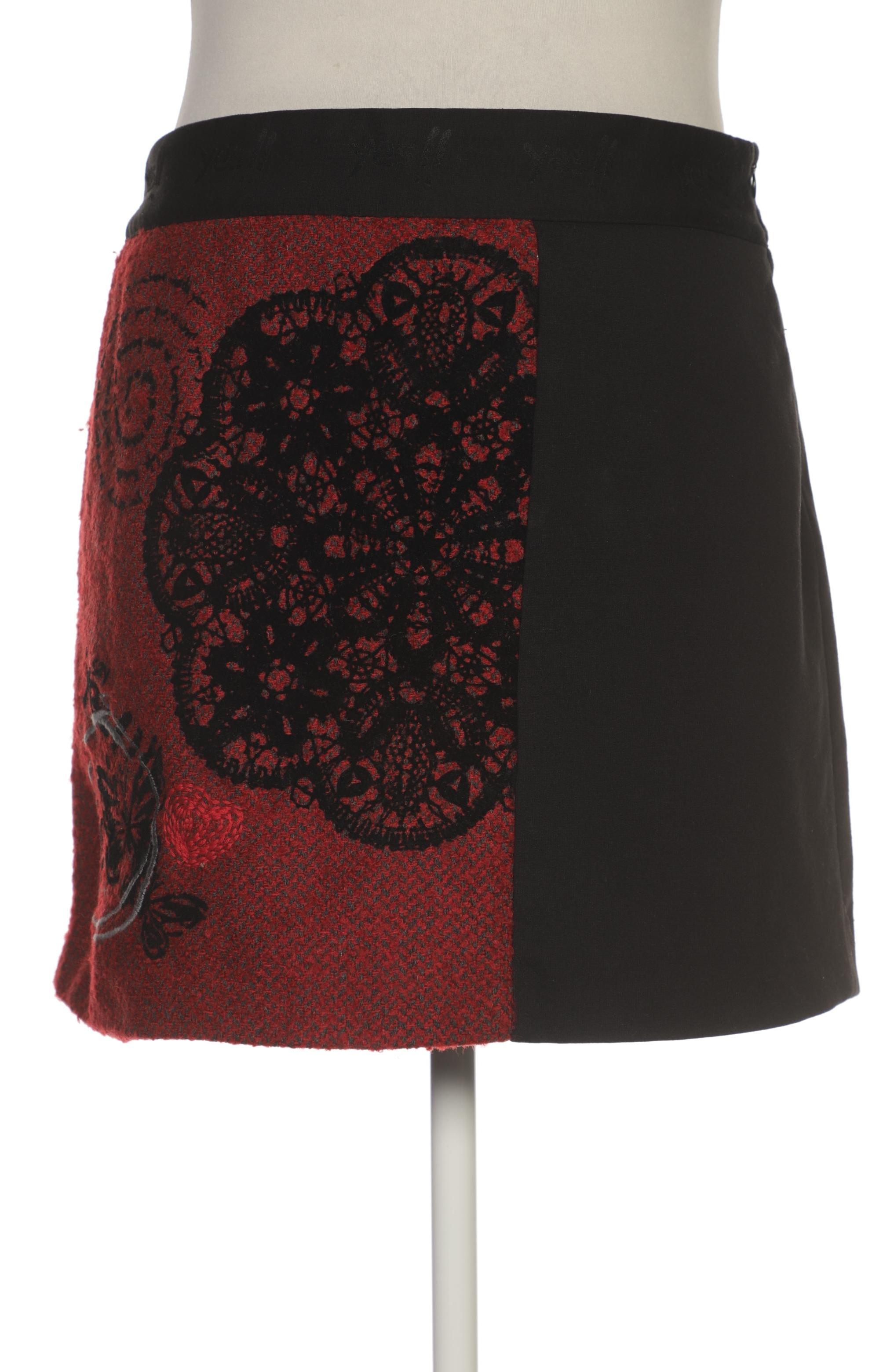 

Desigual Damen Rock, schwarz, Gr. 42