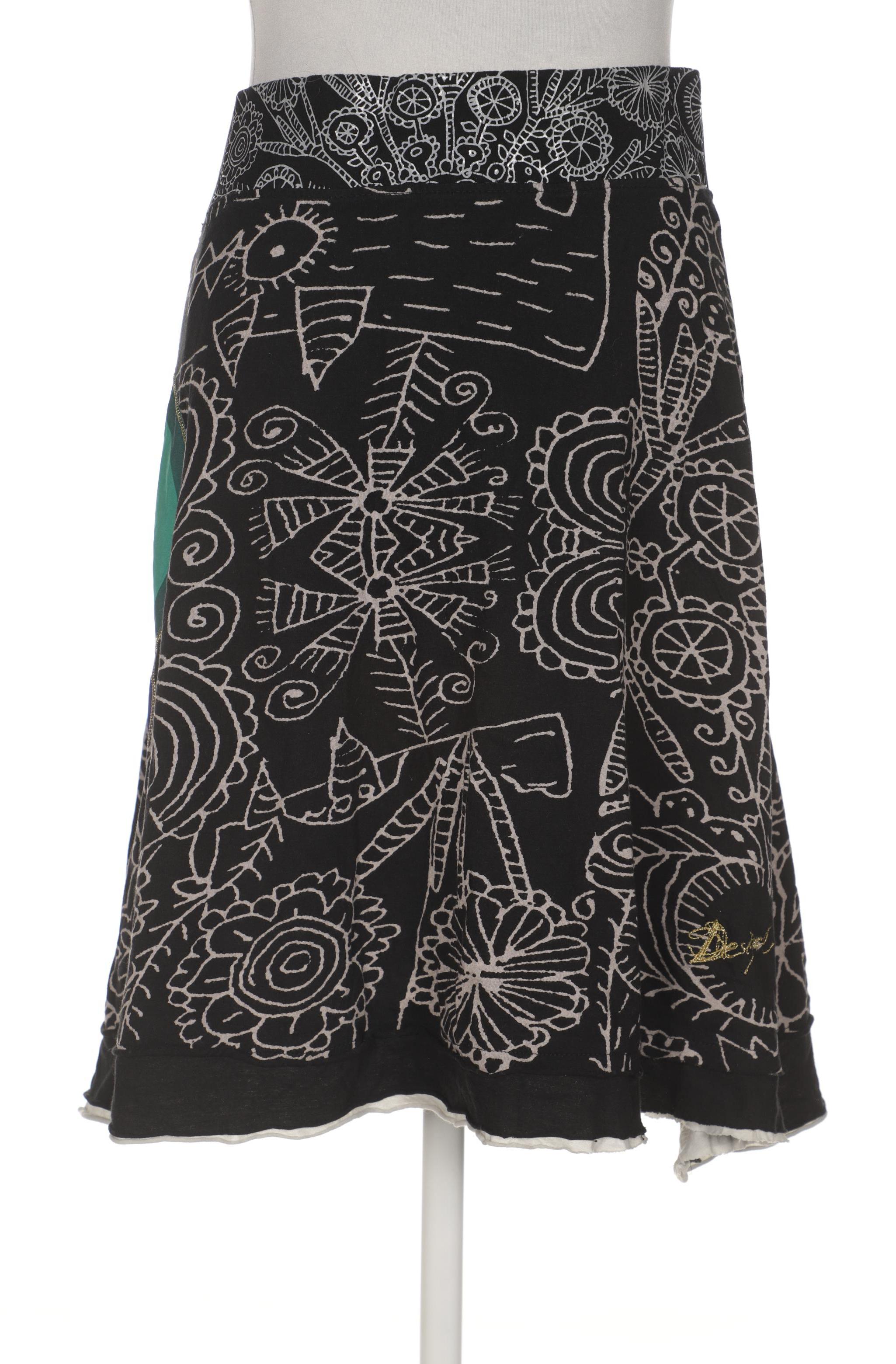 

Desigual Damen Rock, schwarz, Gr. 38