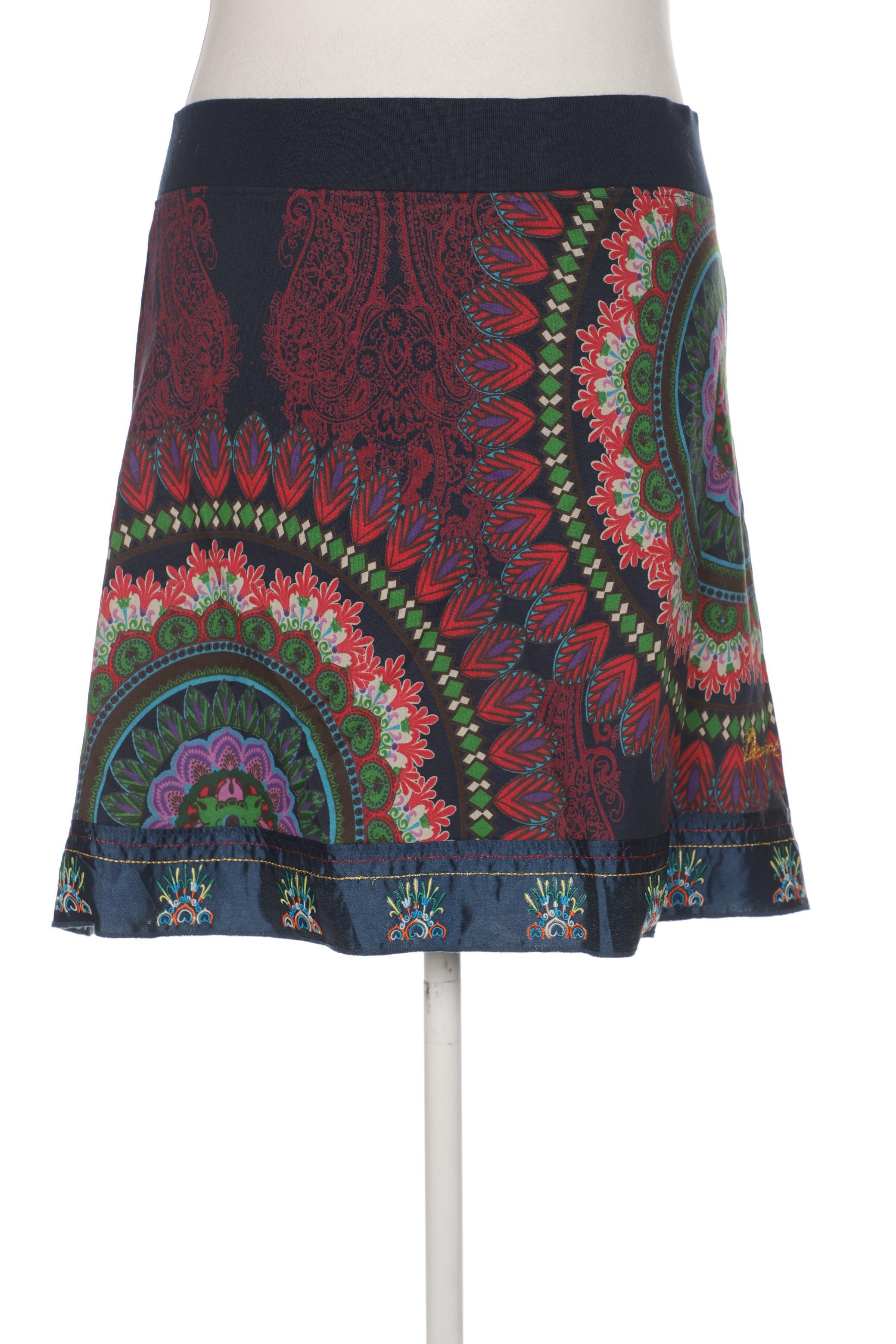 

Desigual Damen Rock, marineblau, Gr. 42