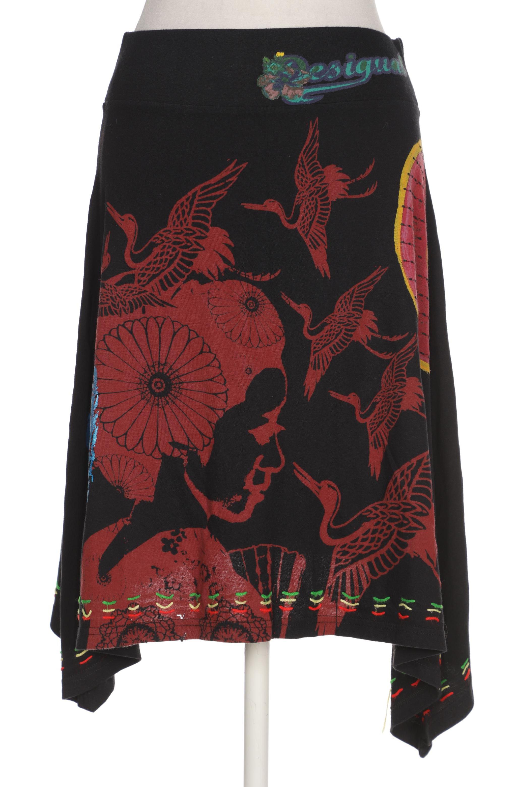 

Desigual Damen Rock, schwarz, Gr. 36