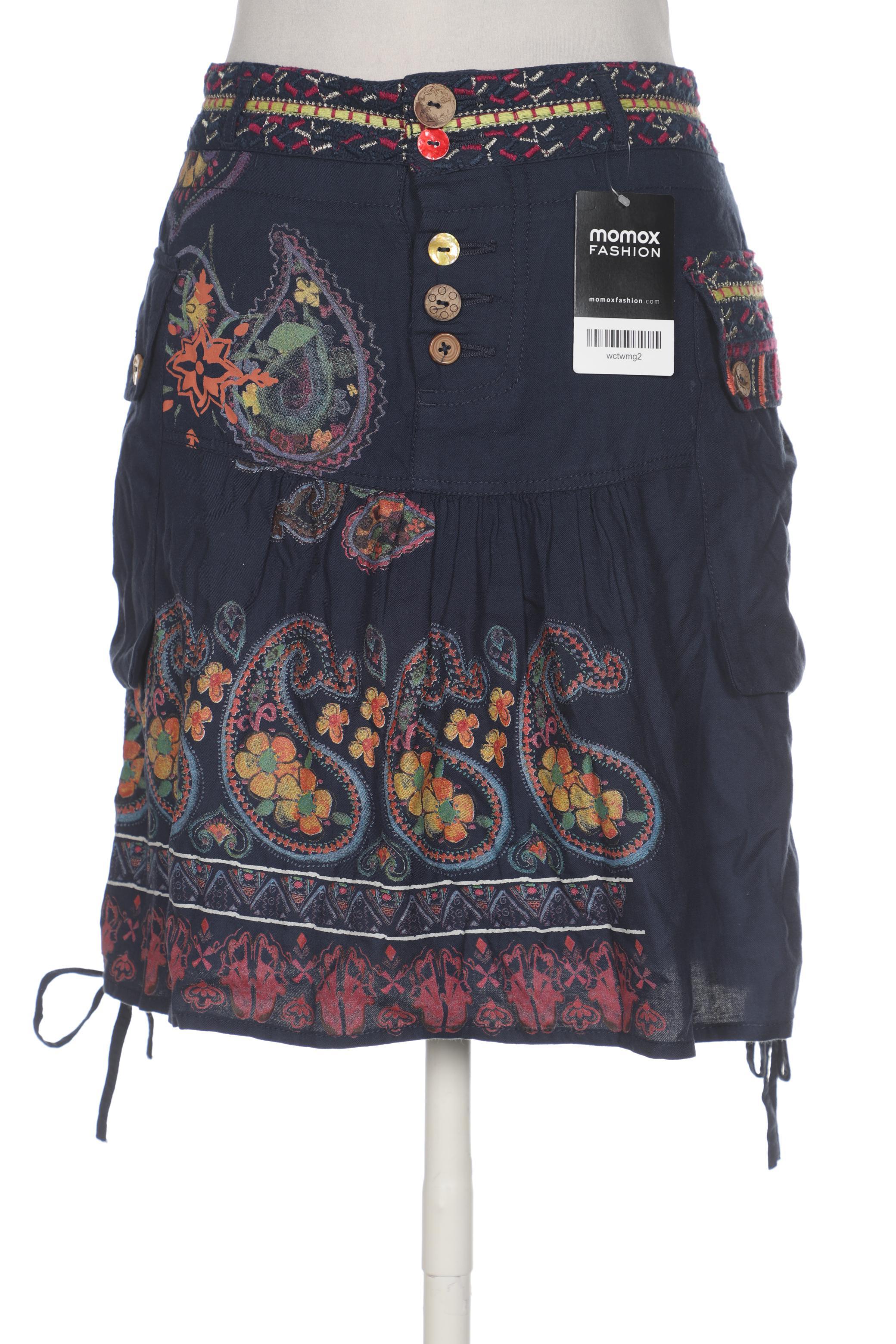 

Desigual Damen Rock, marineblau, Gr. 36
