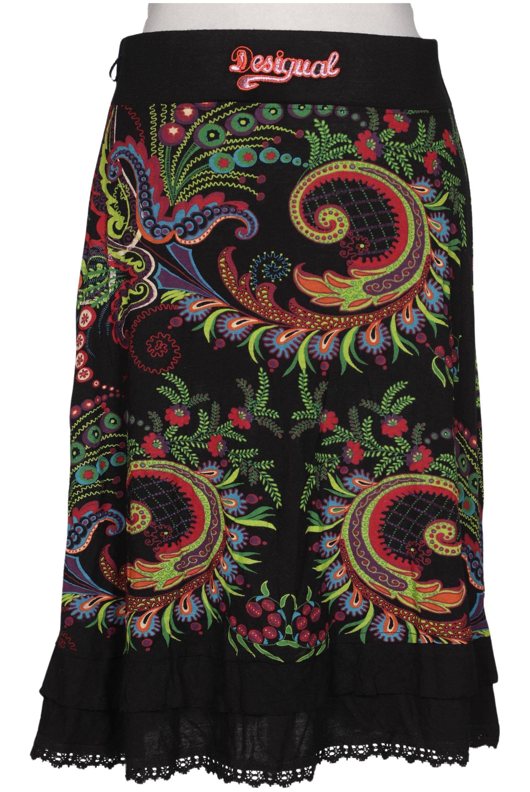 

Desigual Damen Rock, schwarz, Gr. 36