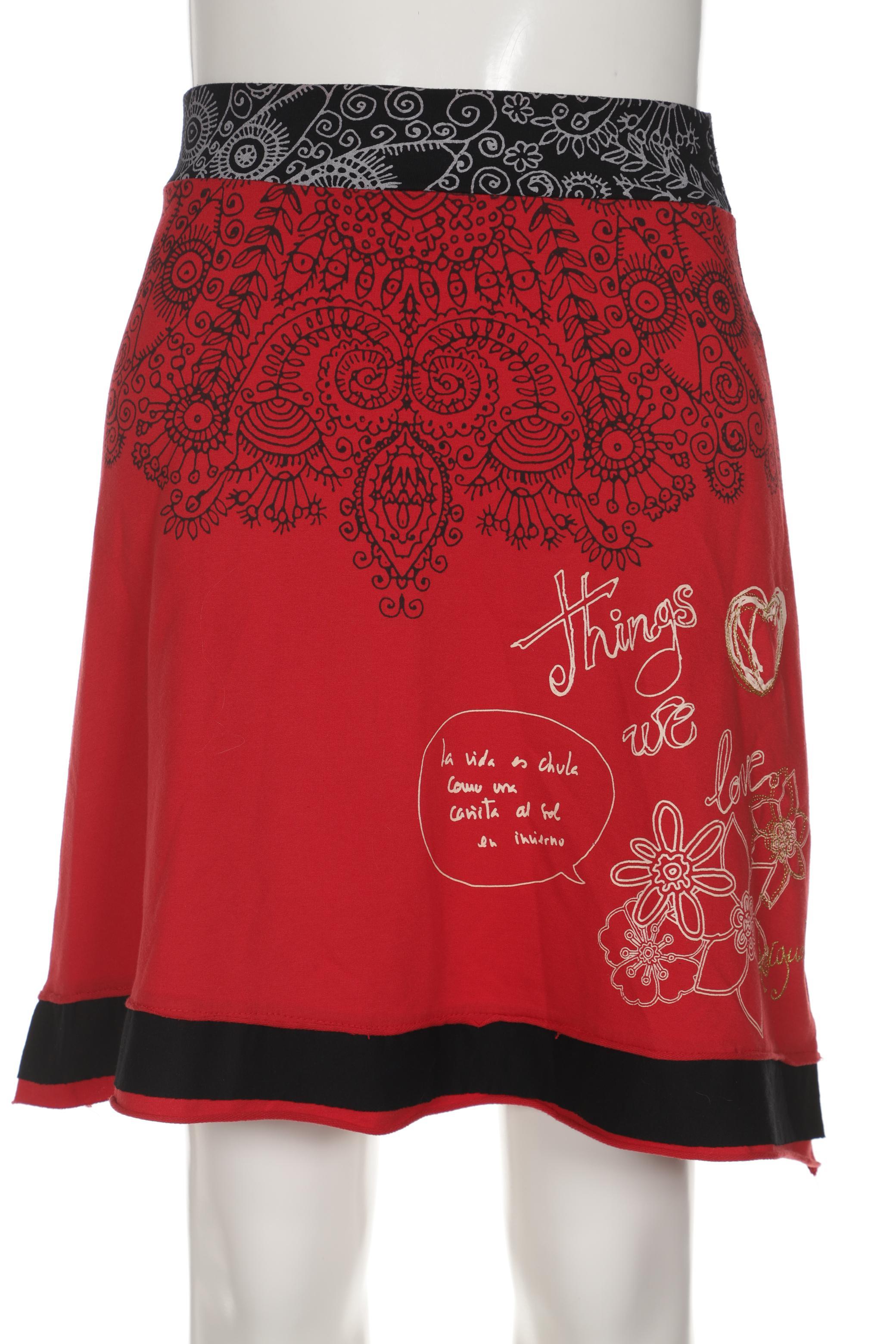 

Desigual Damen Rock, rot