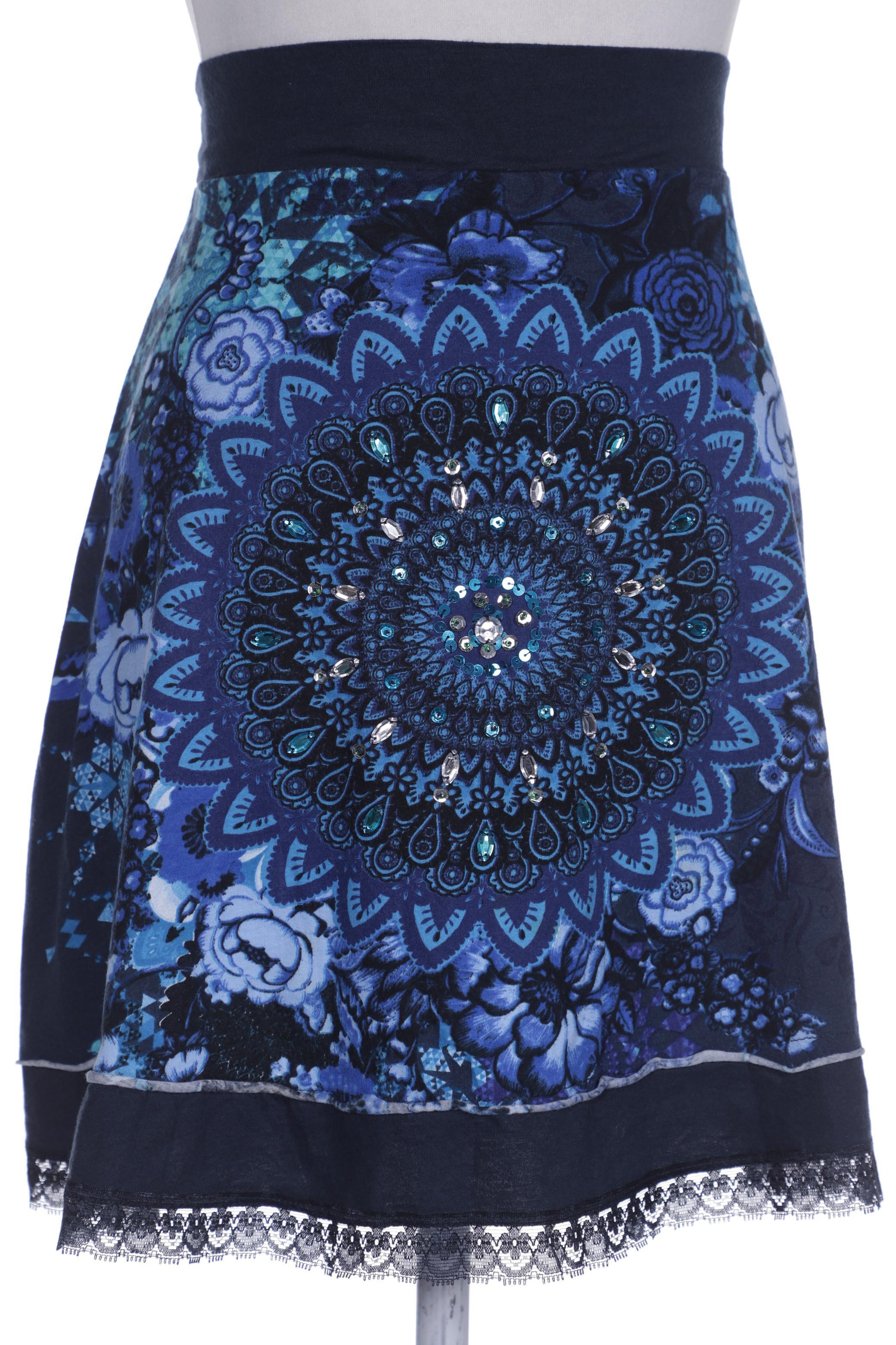 

Desigual Damen Rock, blau