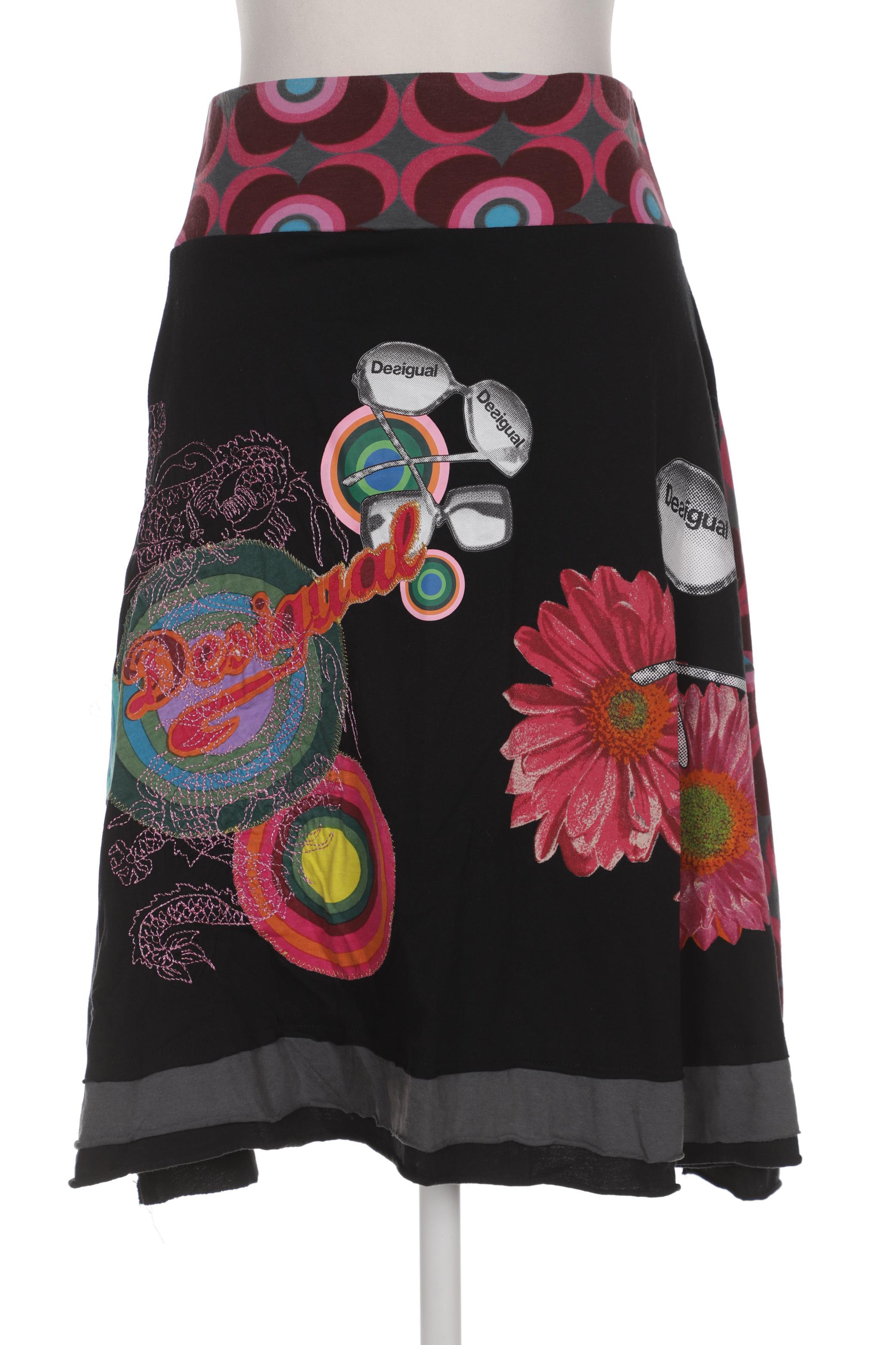 

Desigual Damen Rock, schwarz