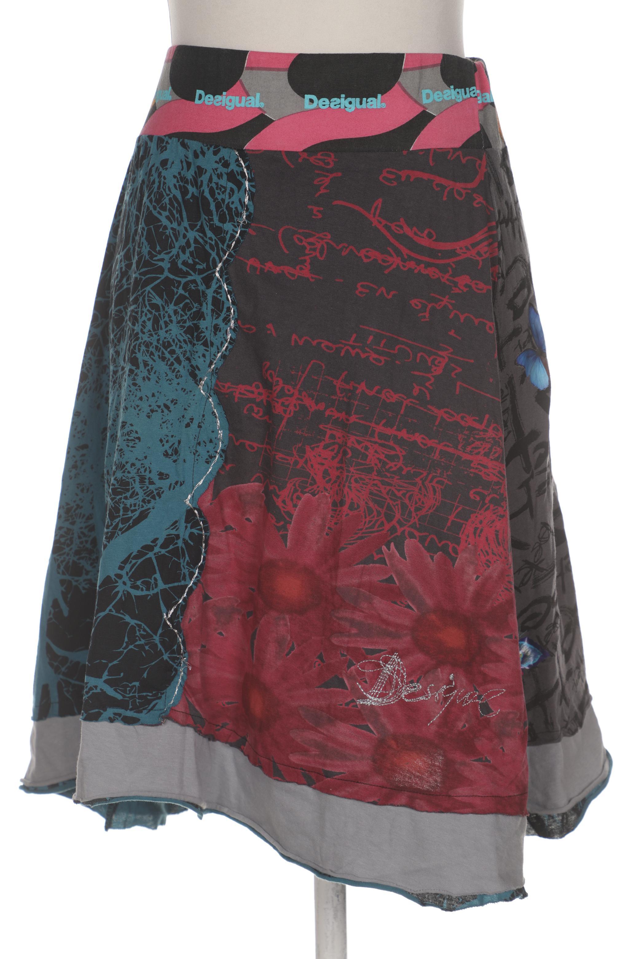

Desigual Damen Rock, mehrfarbig, Gr. 34