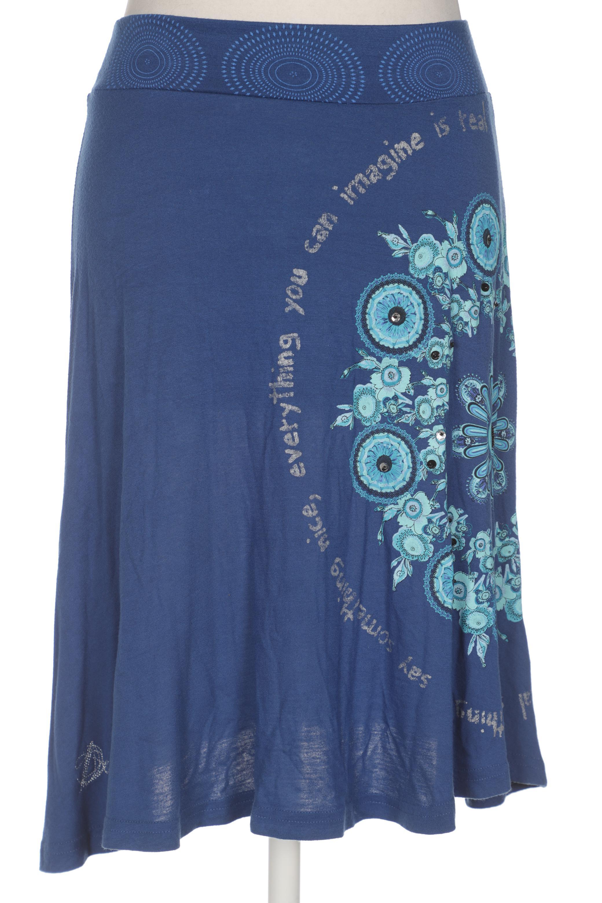 

Desigual Damen Rock, blau, Gr. 36