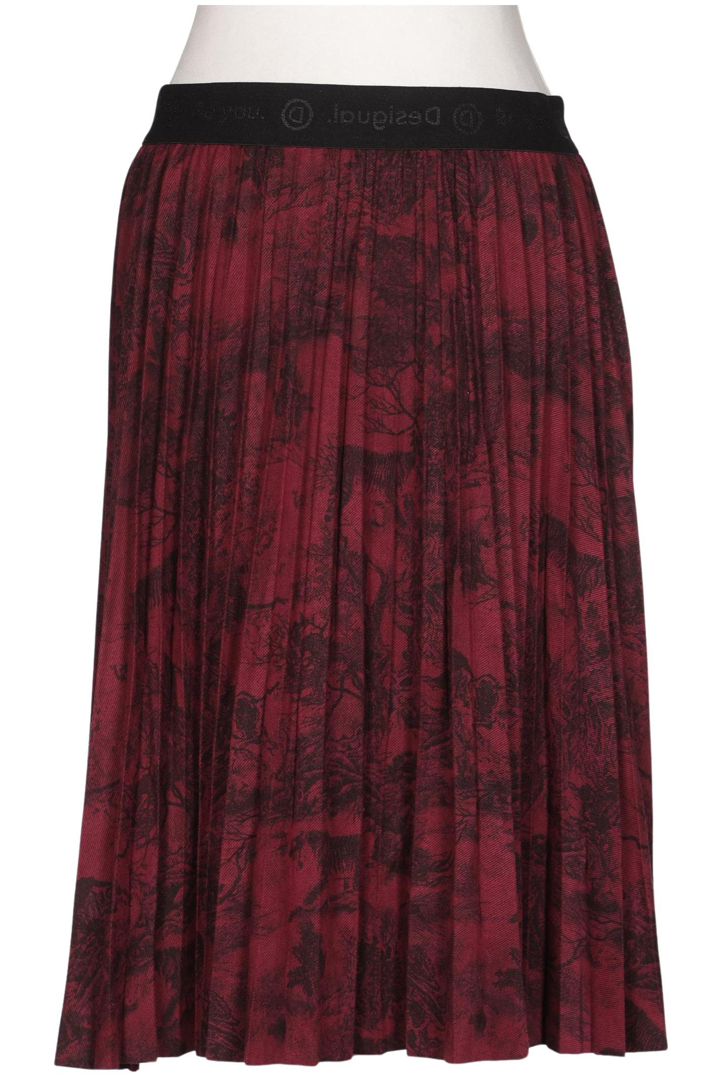 

Desigual Damen Rock, rot, Gr. 38